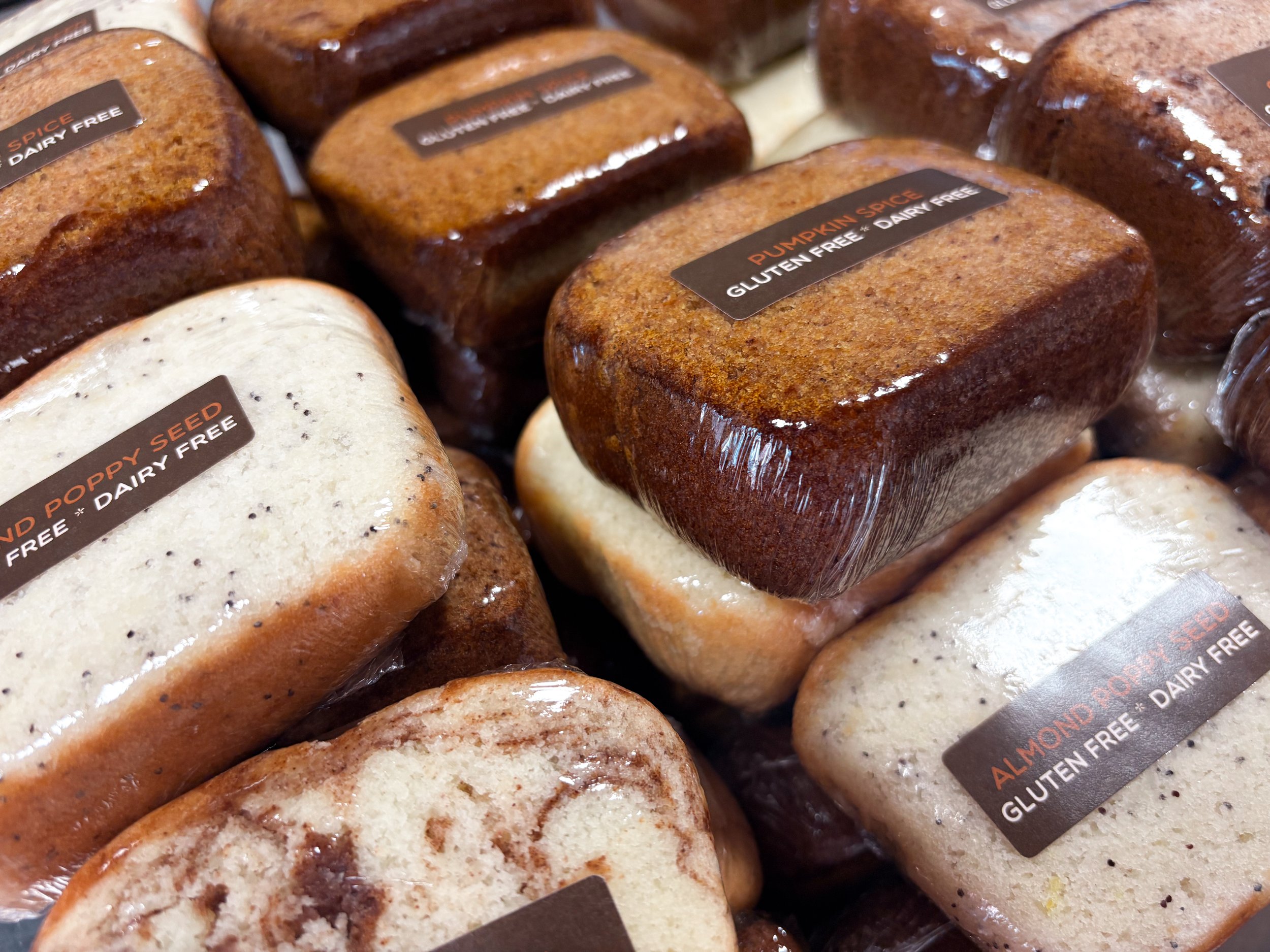 gluten free assorted sweet breads