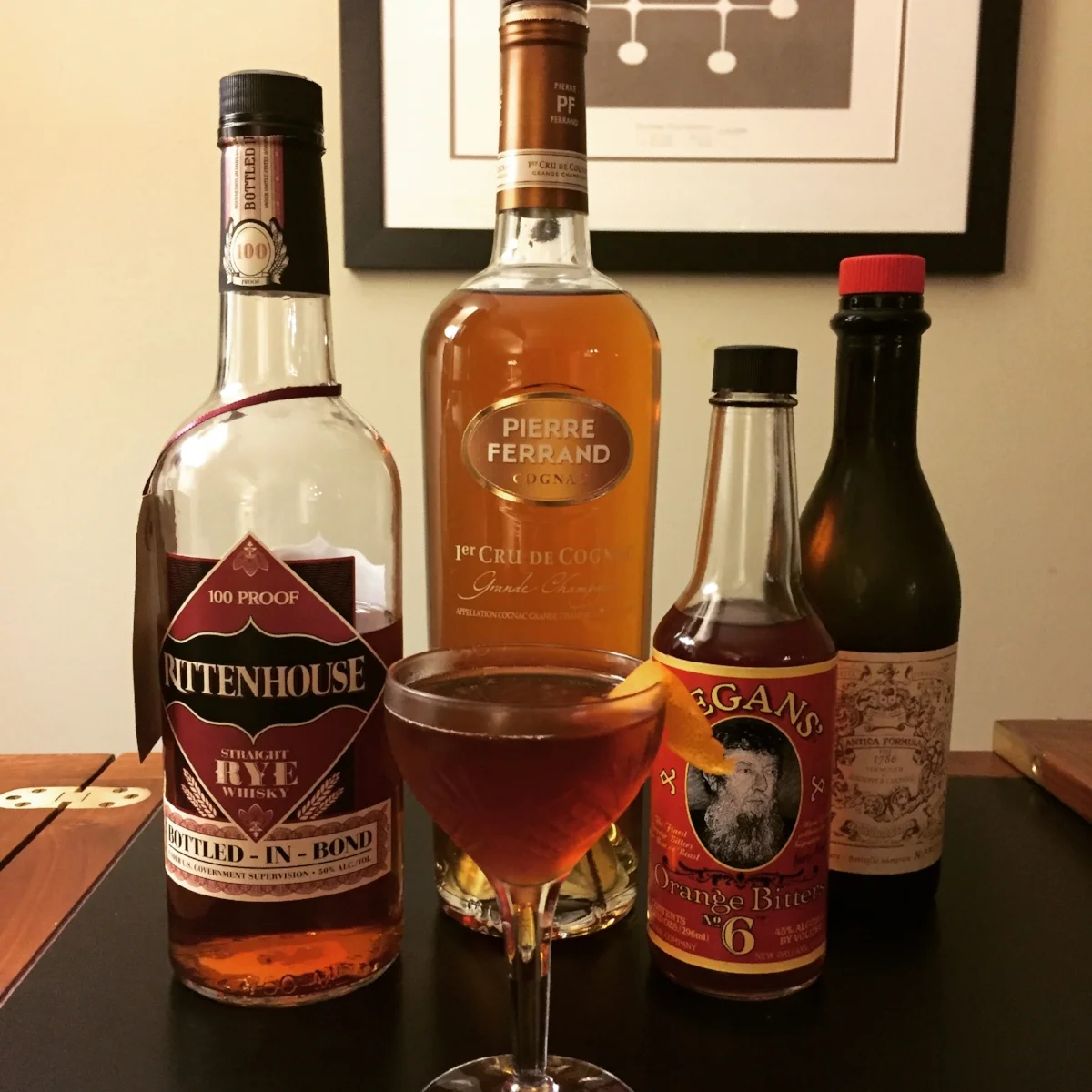 The Saratoga cocktail from Julie Reiner's The New Cocktail Hour