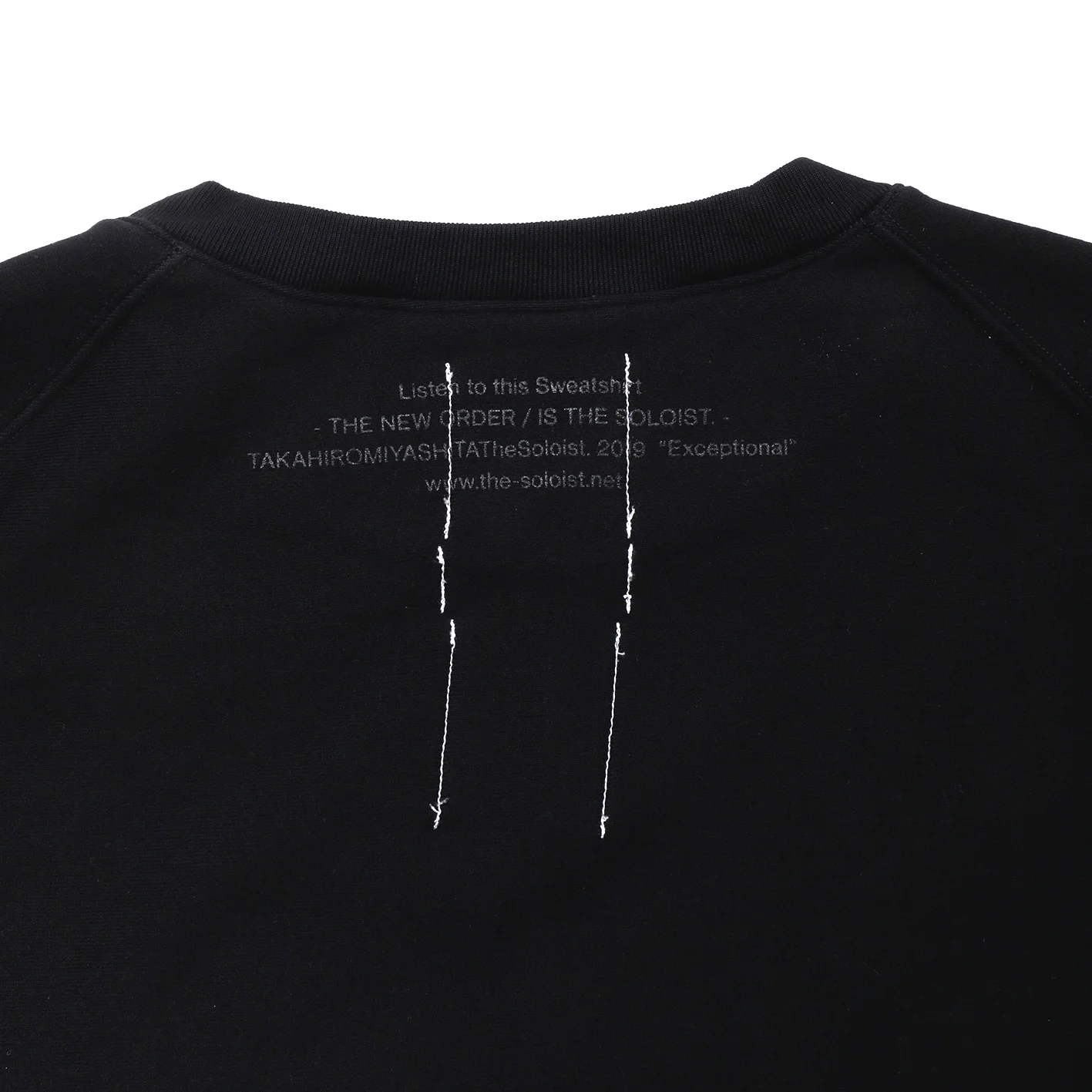THE NEW ORDER + TAKAHIROMIYASHITATheSoloist. OVERSIZED SWEATSHIRT 