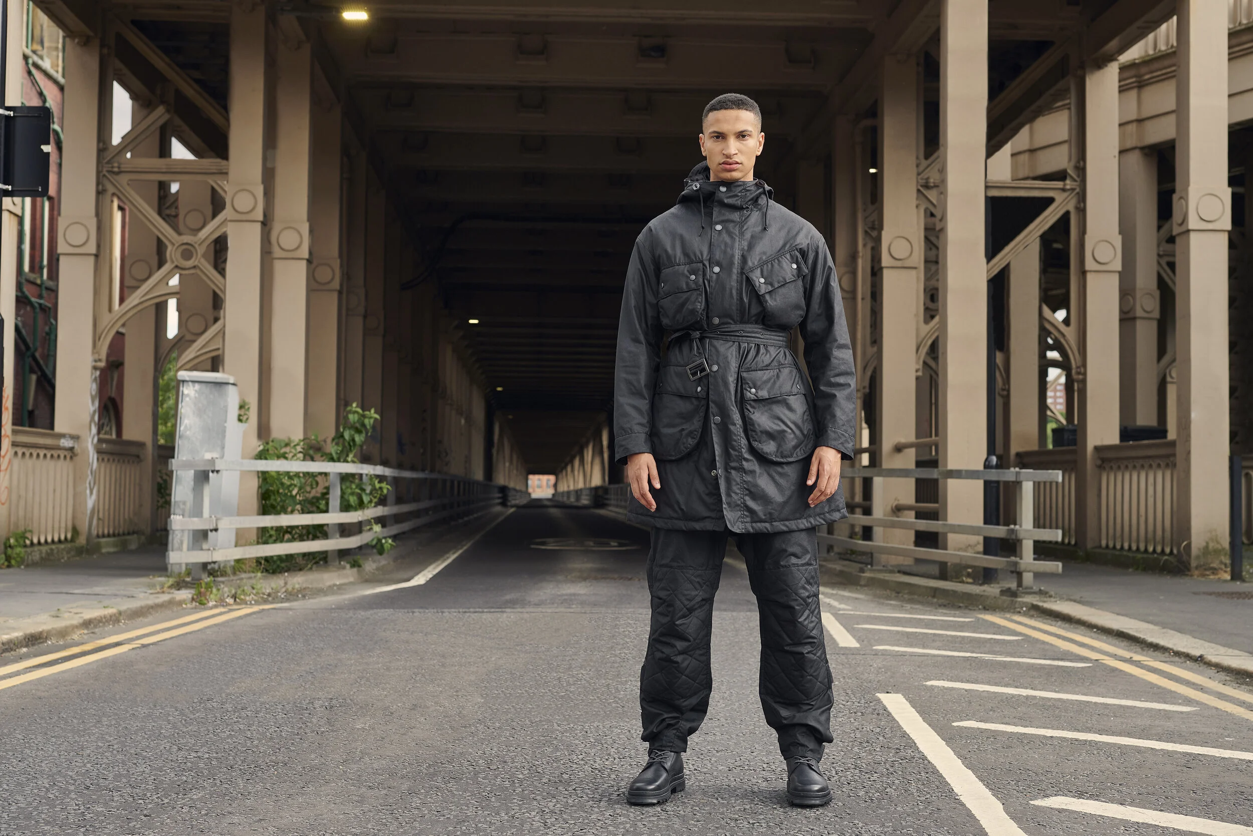 新品EG×Barbour JANKEES QUILT ジャンキースキルトL ENGINEERED 