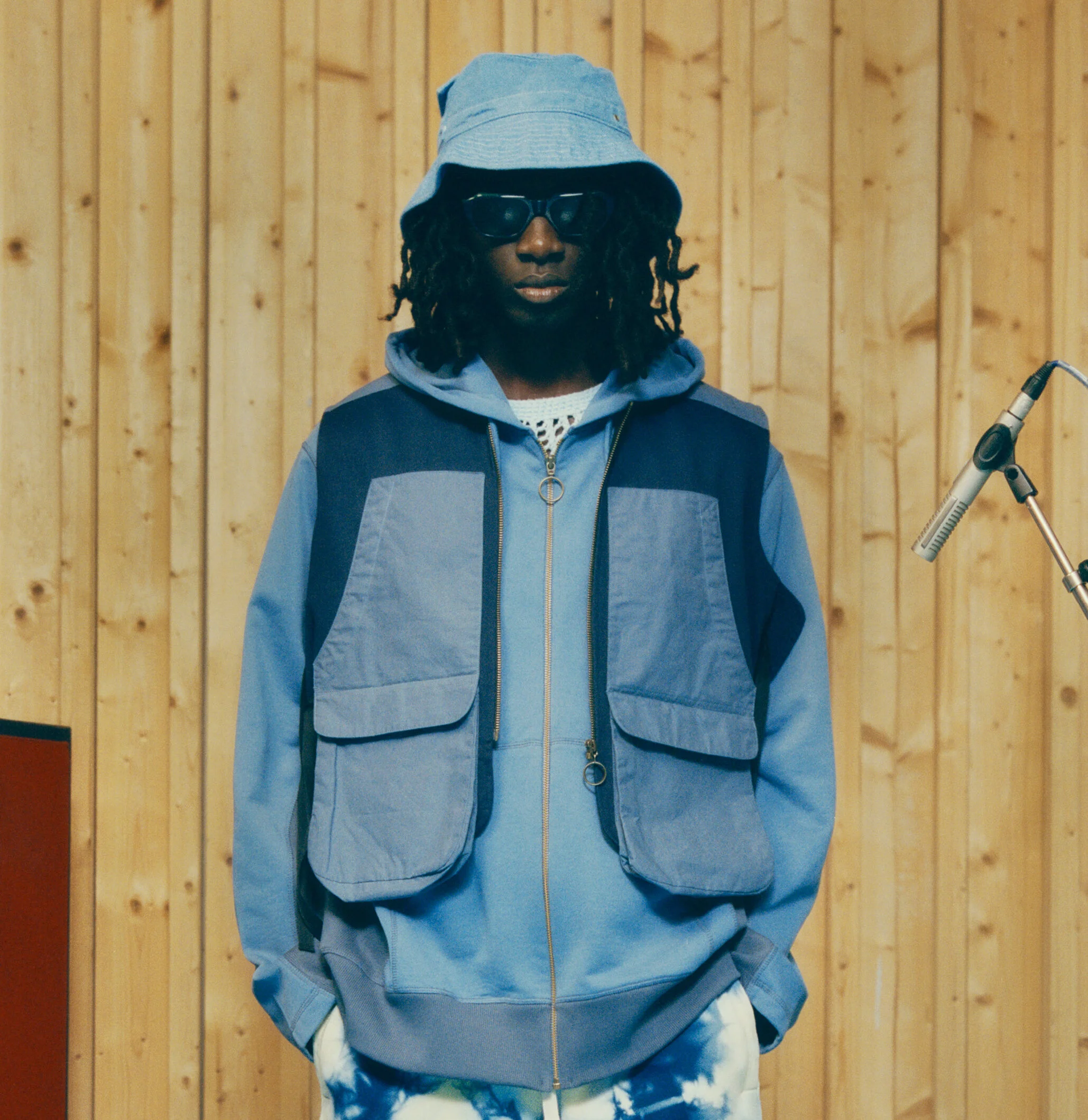 NICHOLAS DALEY: SS22 'BLUE QUILT'