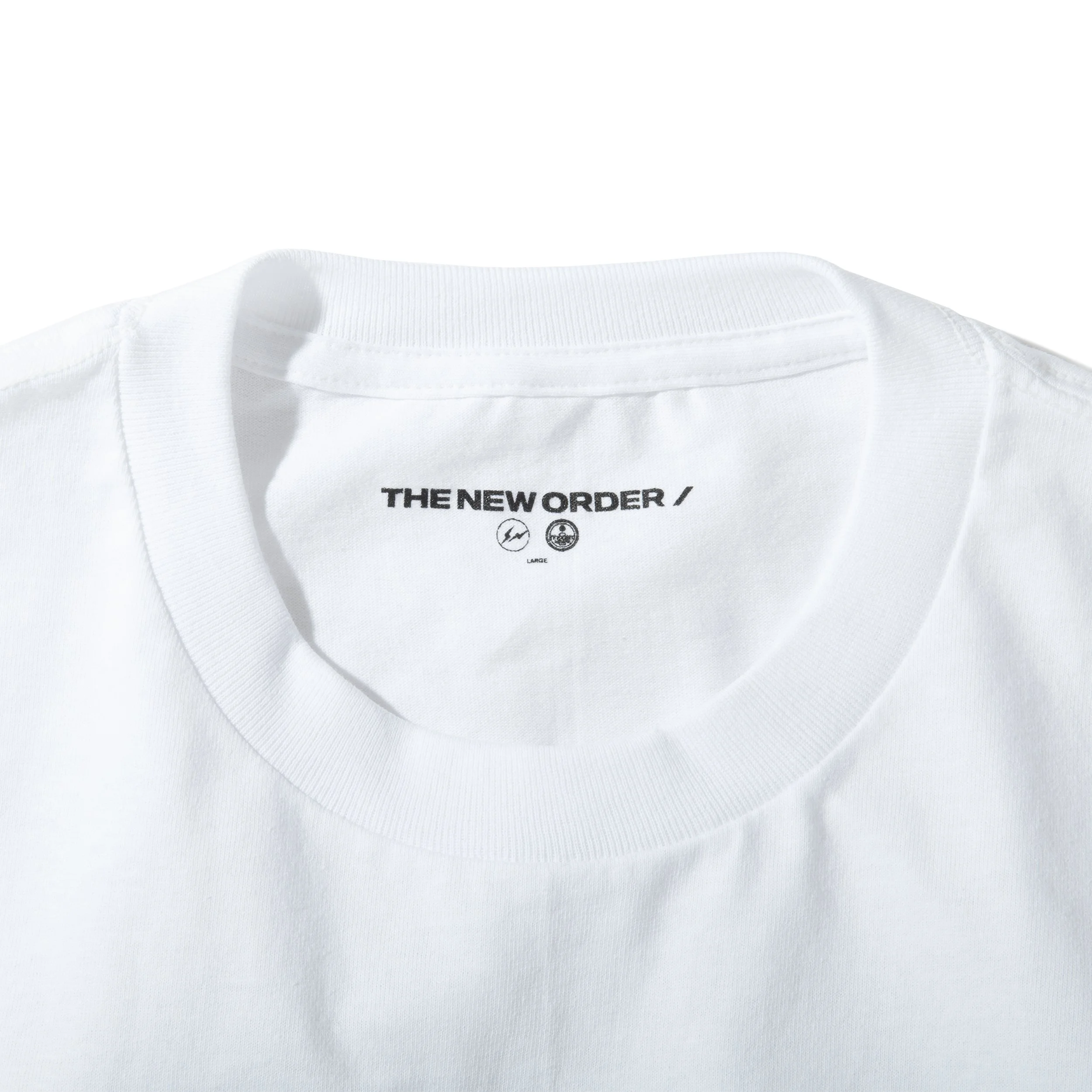 THE NEW ORDER + FRAGMENT DESIGN + INNOCENT RECORDS T-SHIRT (WHITE) — THE  NEW ORDER /