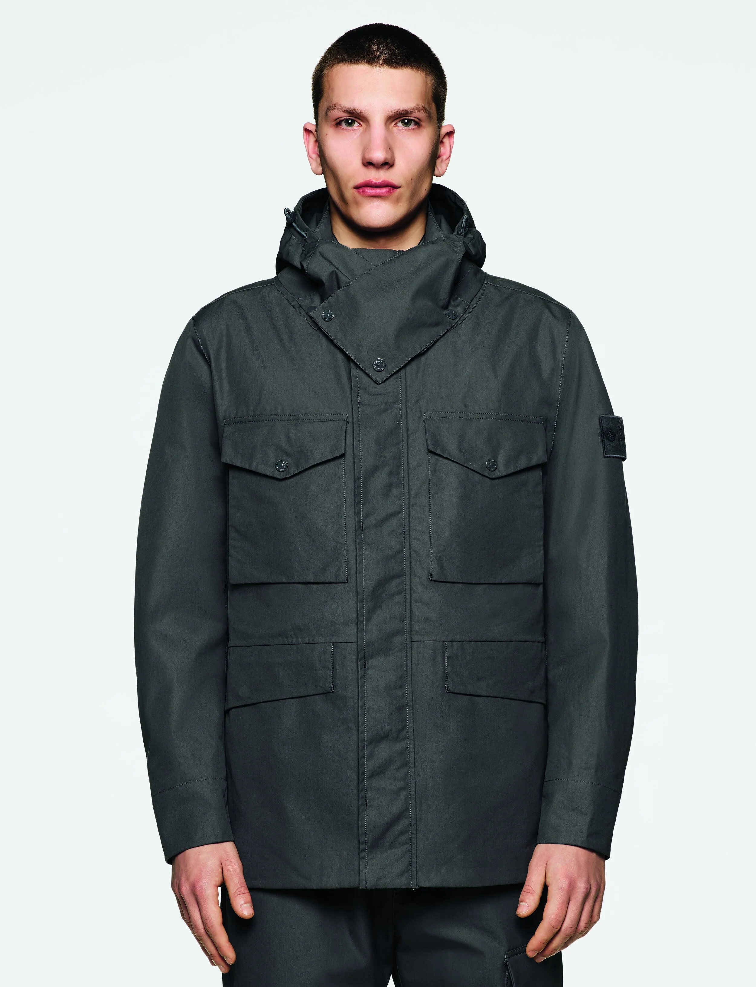 Stone Island Tank Shield Ghost Piece Jacket Stone Island Ghost
