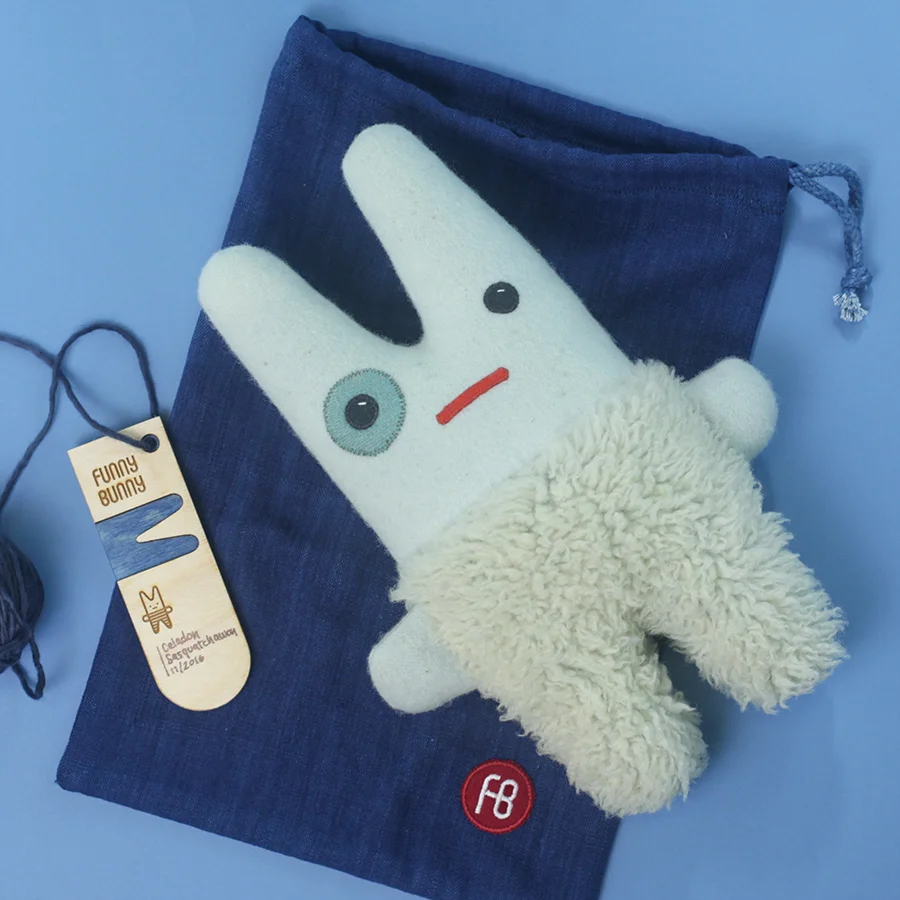 Indigo Funny Bunny packaging