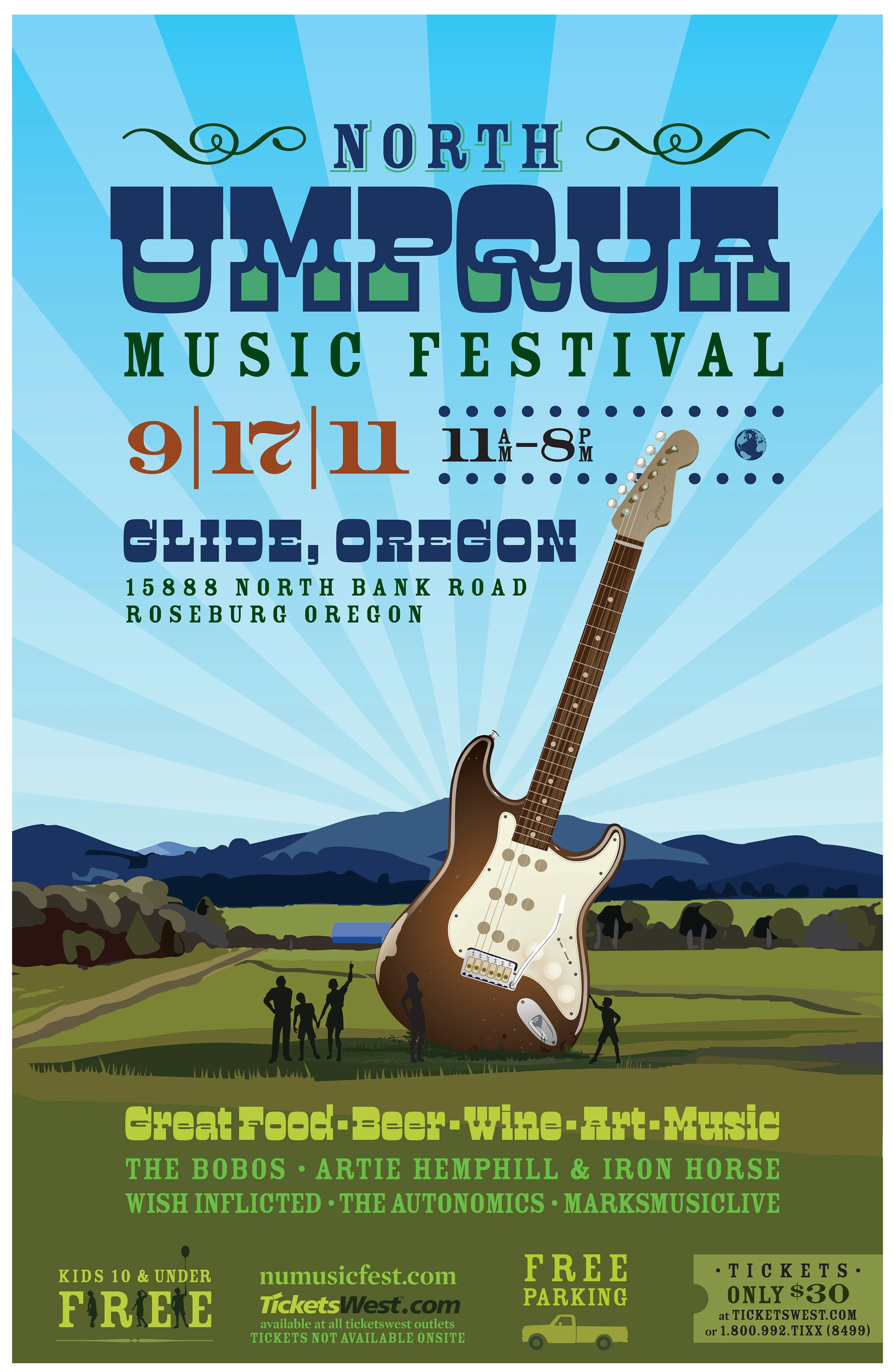 2011 NUMF poster
