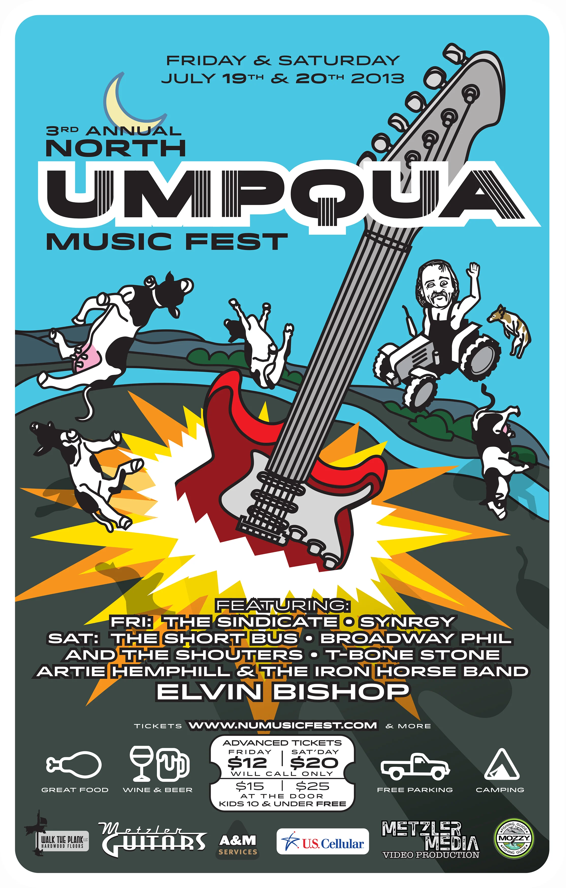 2013 NUMF poster