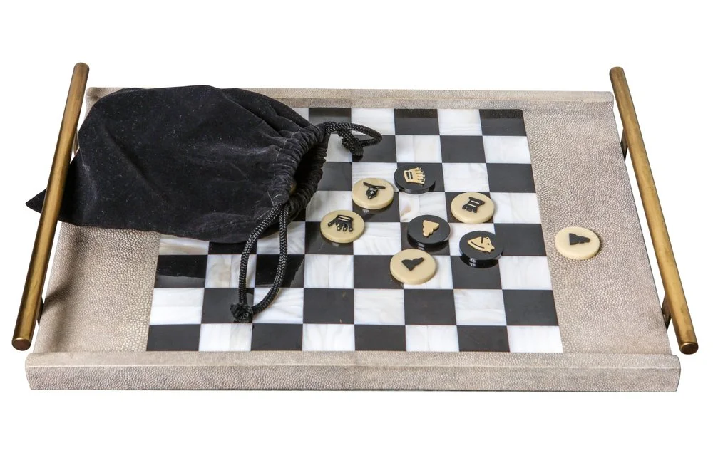 Chess Checker Tray