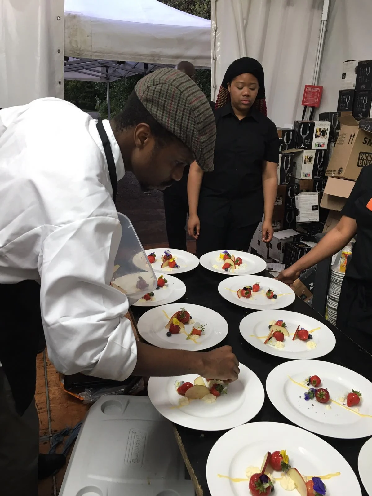 Marvel Chefs at work