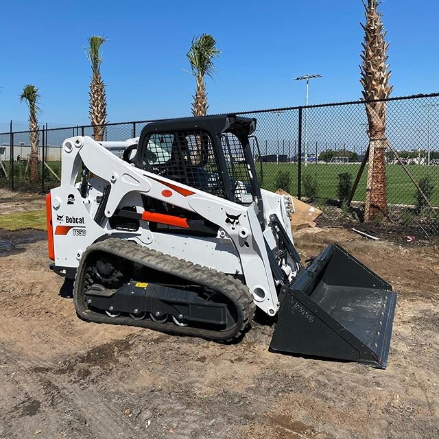 Bobcat T650. New Addition to our fleet to better serve our construction clients. #stadiumconstruction #miamilandscape