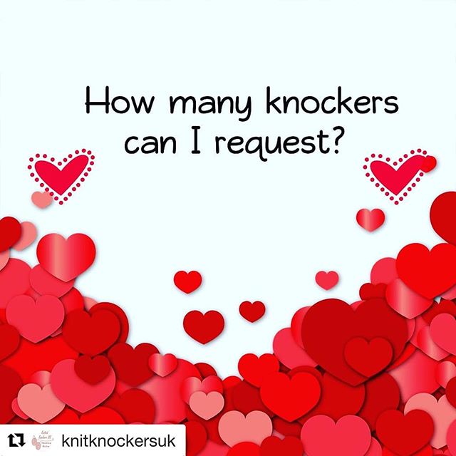 #Repost @knitknockersuk with @get_repost
・・・
This is a question we're frequently asked. You may be pleasantly surprised to discover that you can order as many knockers as you wish!
So if your knocker is looking a little worn, feel free to follow the link in our bio to place an order for a new one.... Or even two!
#BreastCancer
#BreastProsthesis
#KnittedKnockersUK
#BreastCancerSurvivor
#Mastectomy