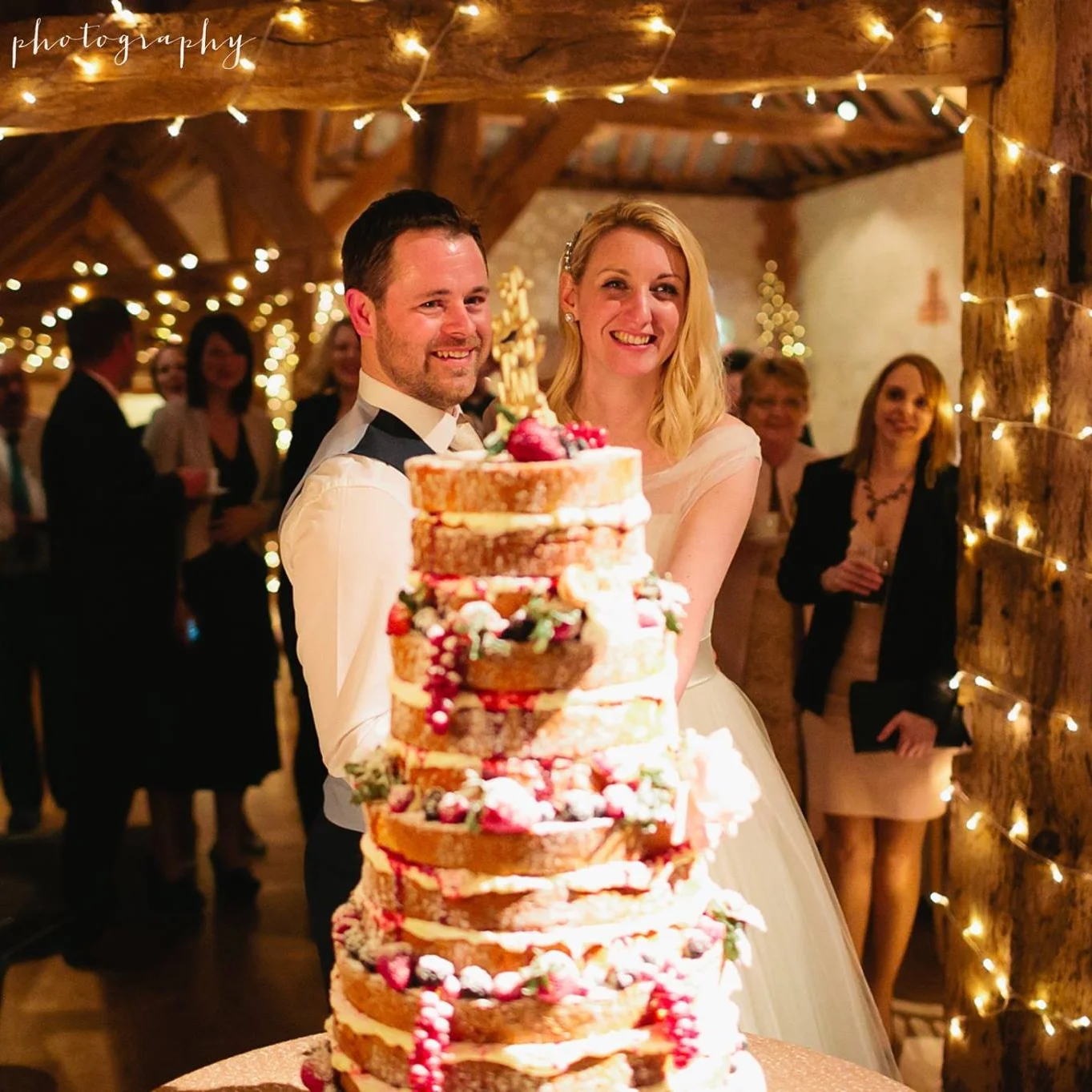 "Thank you SO much to forever cakes for re-creating a mini version of our wedding cake for our first anniversary today. Went down a treat with the family!" Claire & ray