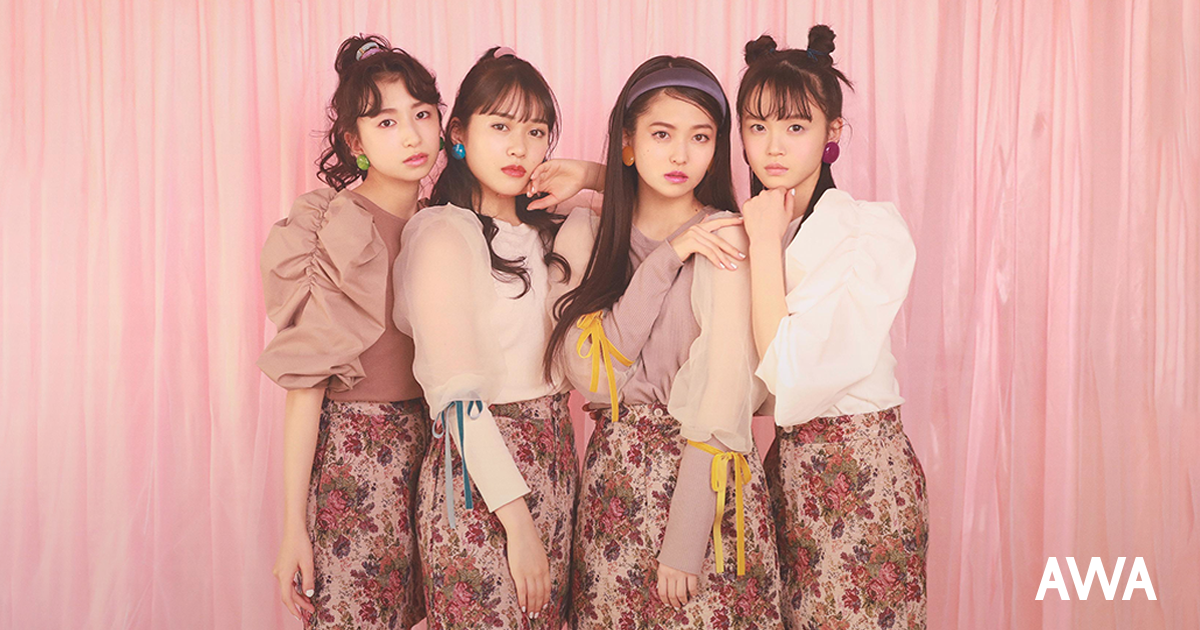 全員現役女子高生の4人組ガールズユニット@onefiveが“ビビビッと来ちゃう恋の曲”をテーマにプレイリストを「AWA」で公開！