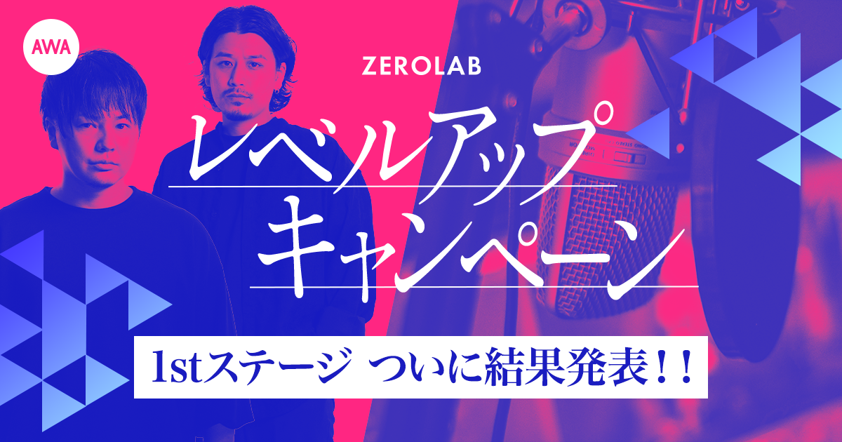 2ndステージ進出者が決定！ZEROLABレベルアップキャンペーン