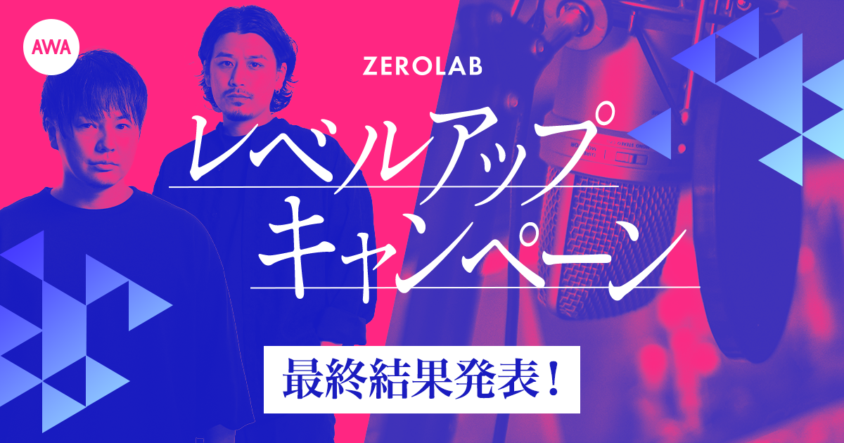 ZEROLABレベルアップキャンペーンの各賞の入賞者が決定!