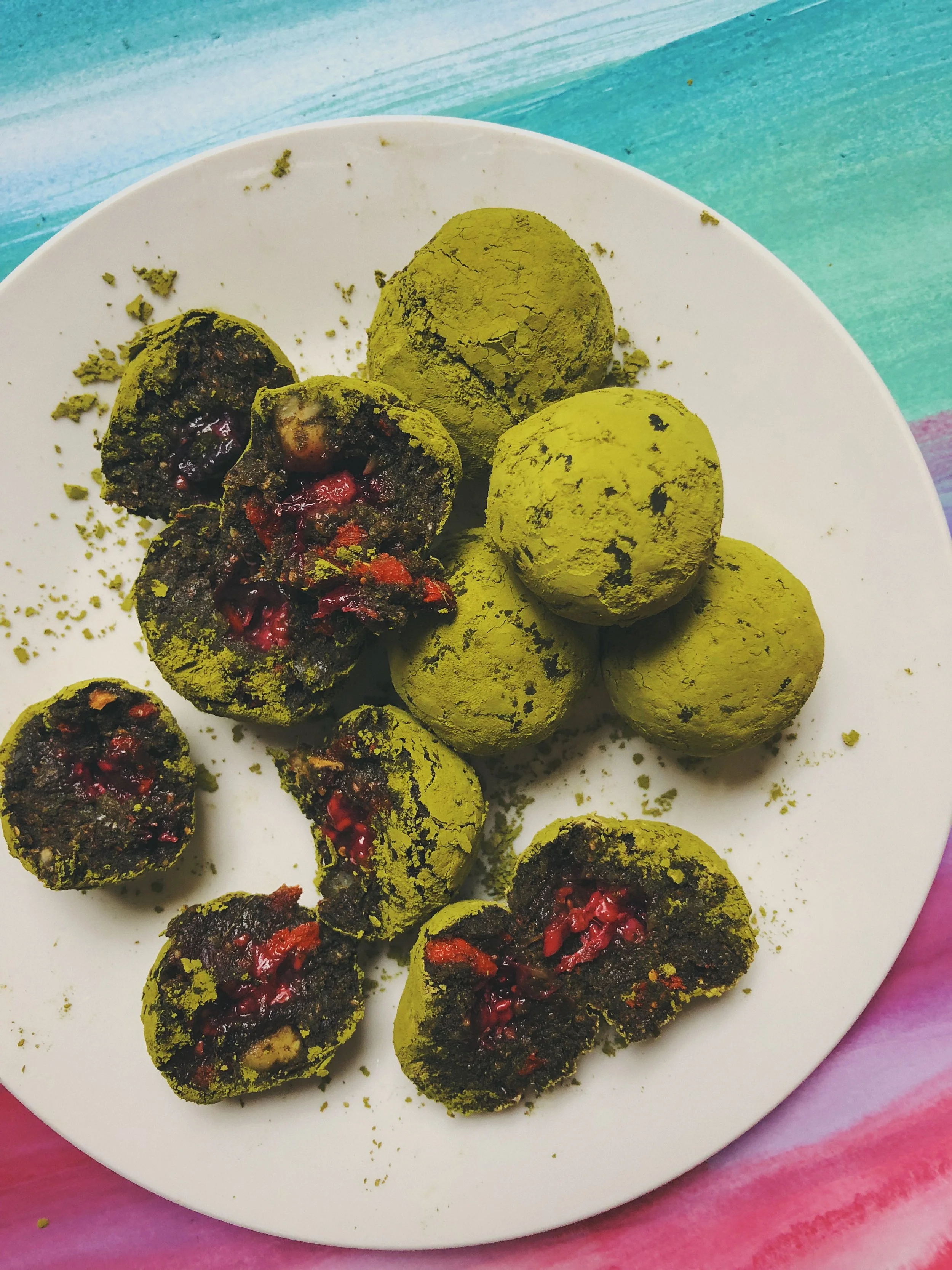 Best enjoyed with a matcha latte just before you head off for a hike :)