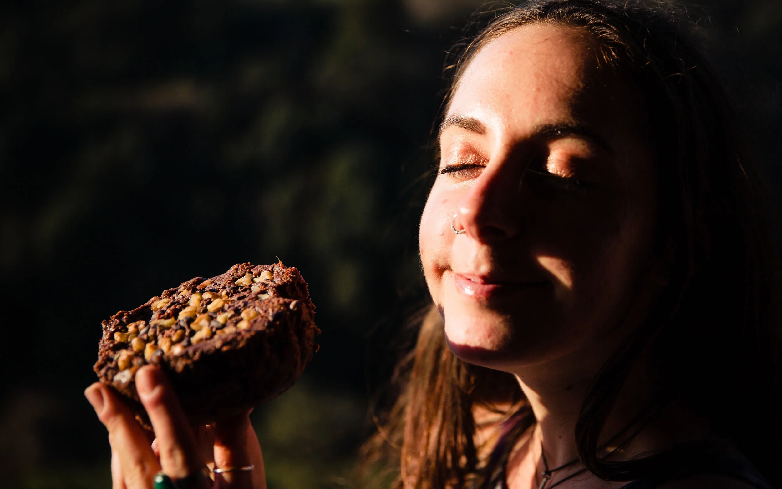 Chocolate all in my face? Yes please.