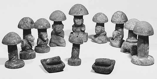 These stones suggest Mycolatry , the term used to describe the study of Mushroom Worship. Where do I sign up?