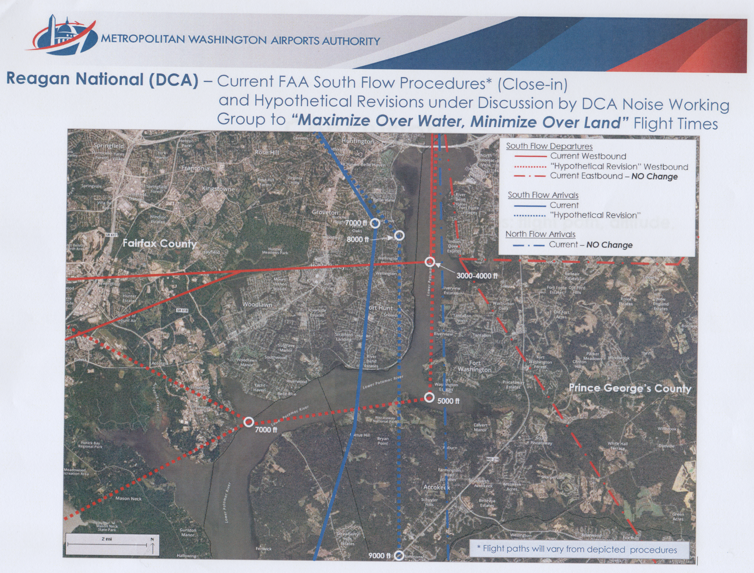Figure 2: The controversial FAA proposal to revise South Flow departures