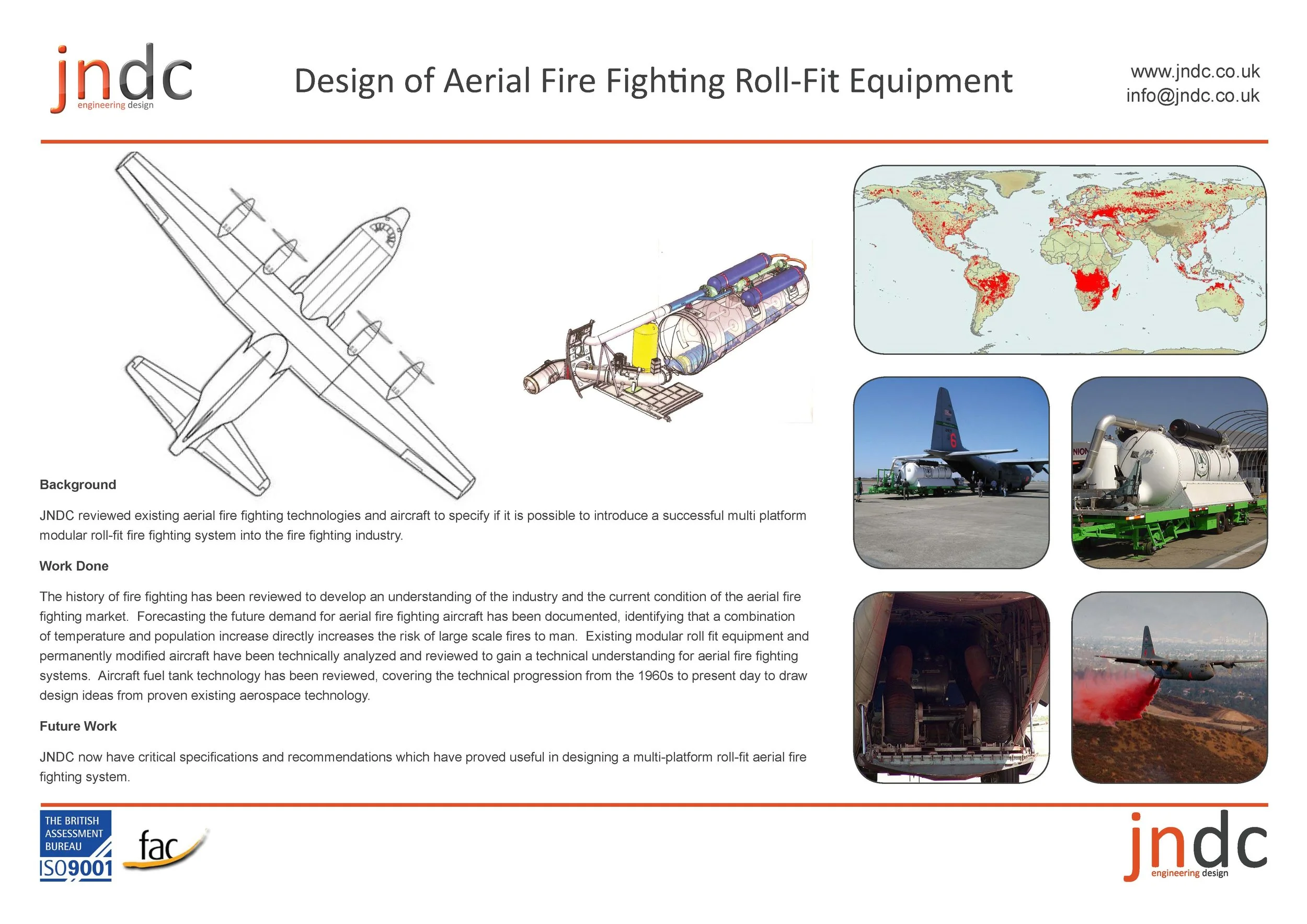 ENGINEERING DESIGN OF AERIAL FIRE FIGHTING EQUIPMENT