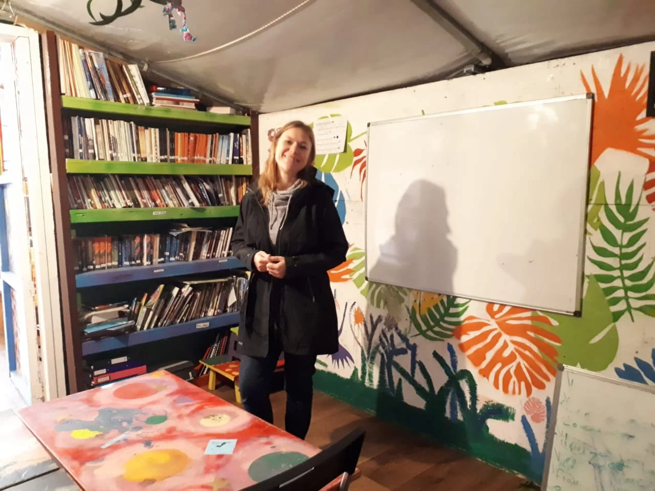  This is Ally, LHI Refugee Centre Education Manager 