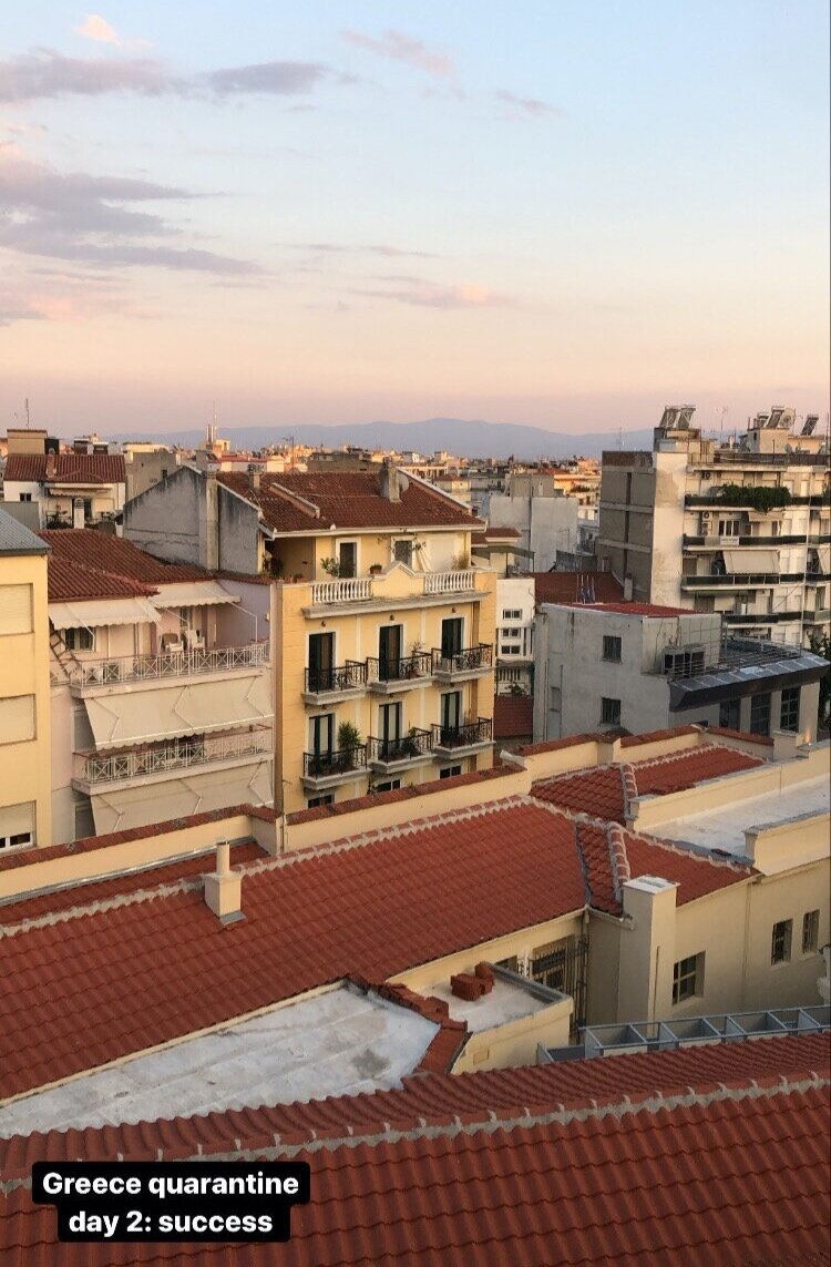   The balcony view is so beautiful!  