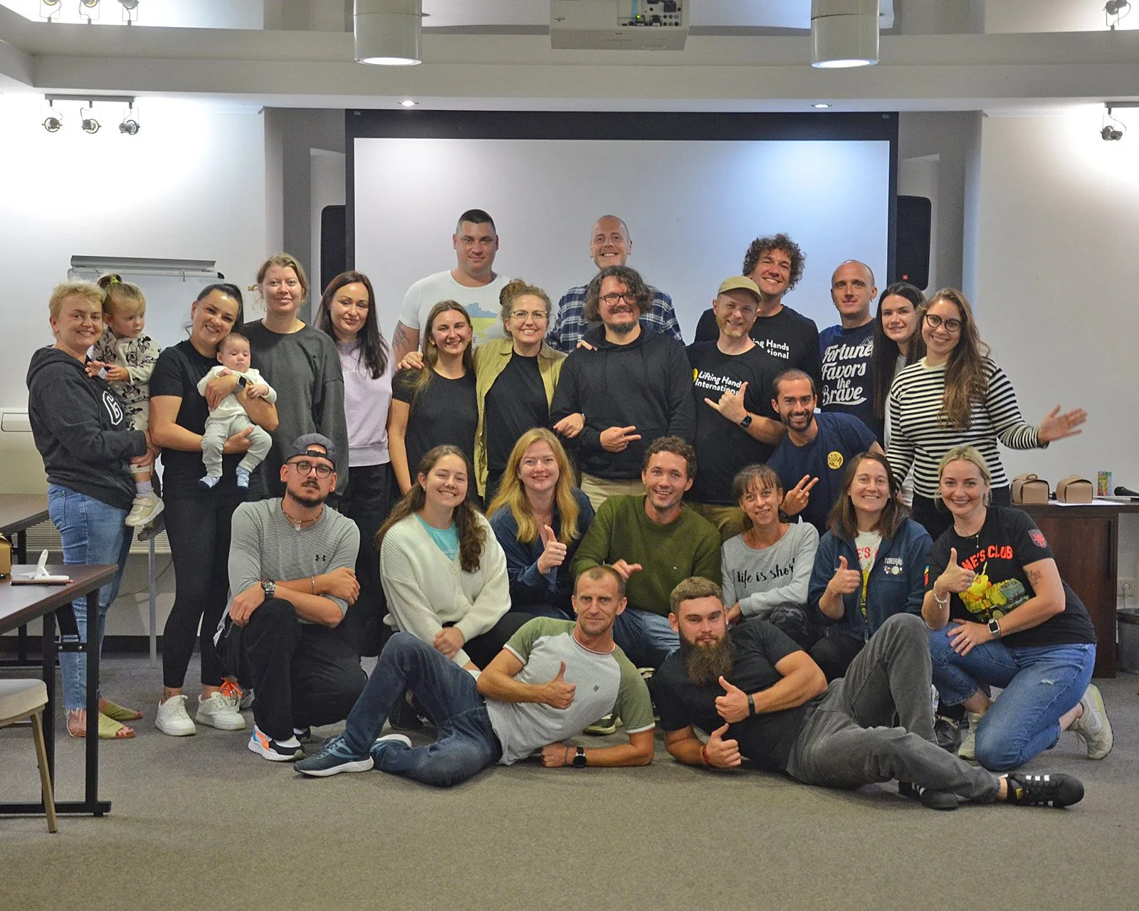  Even baby Mark, the smallest representative from our operating centers across Ukraine, came out for LHI's second capacity-building conference in Lviv, Ukraine! 