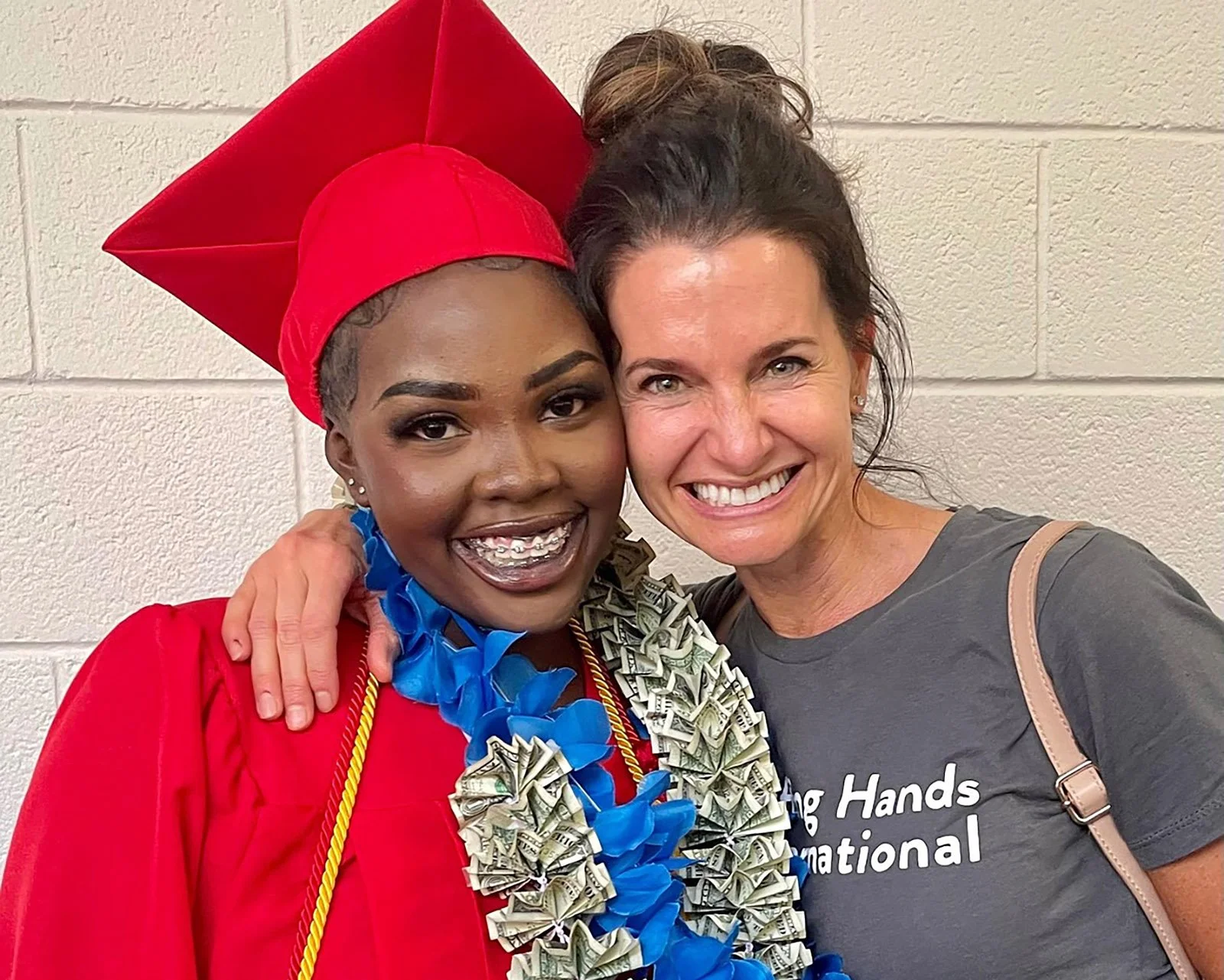  Anne, LHI Refugee Resettlement Manager, met Ivone the day after she resettled in Utah. With the support of organizations like LHI, Ivone’s family was able to integrate into their community. Now, Ivone has graduated from high school with honors and is going to college. 