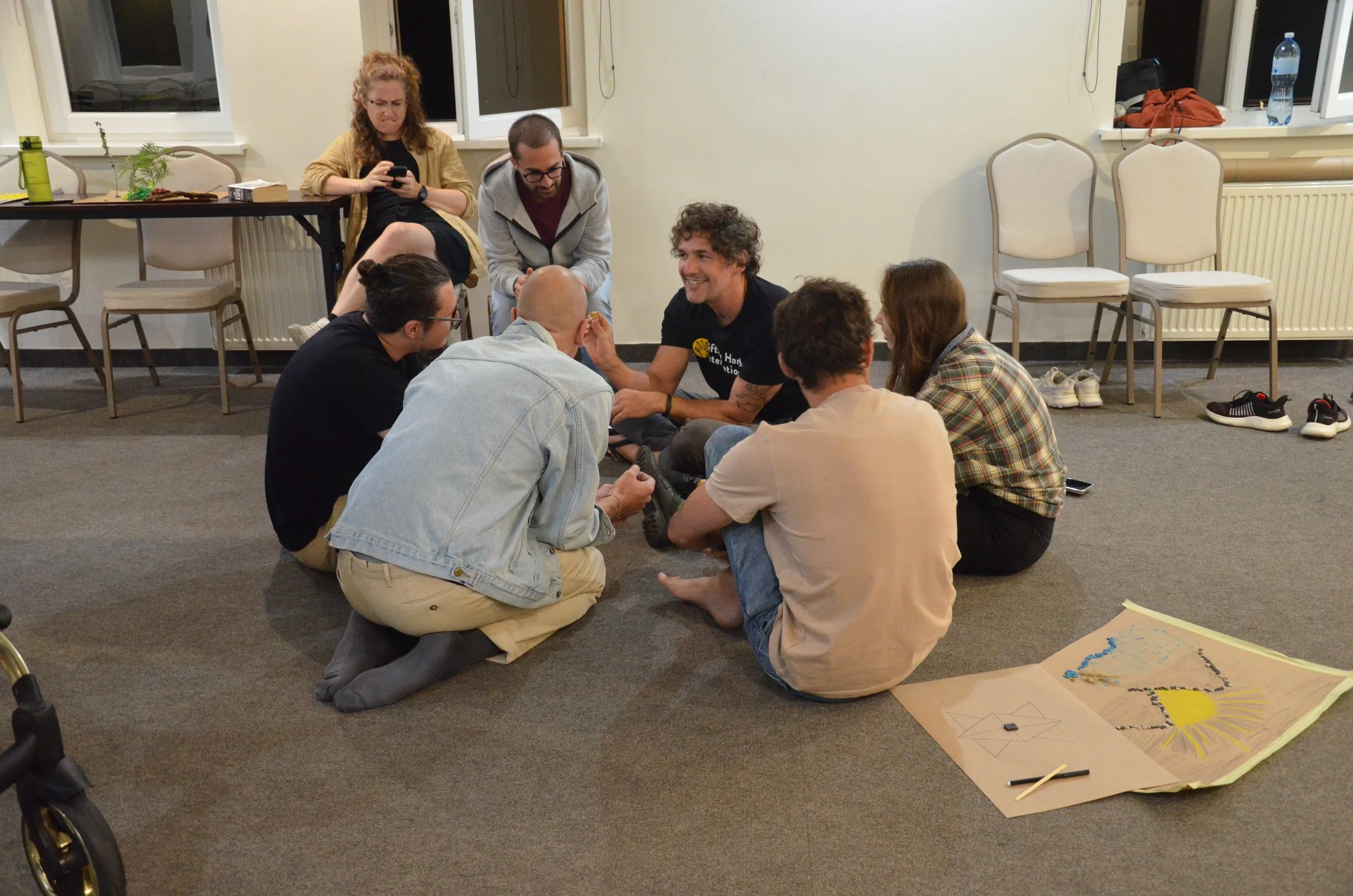  LHI Founder and Director Hayley captures this moment of collaboration and connection. 