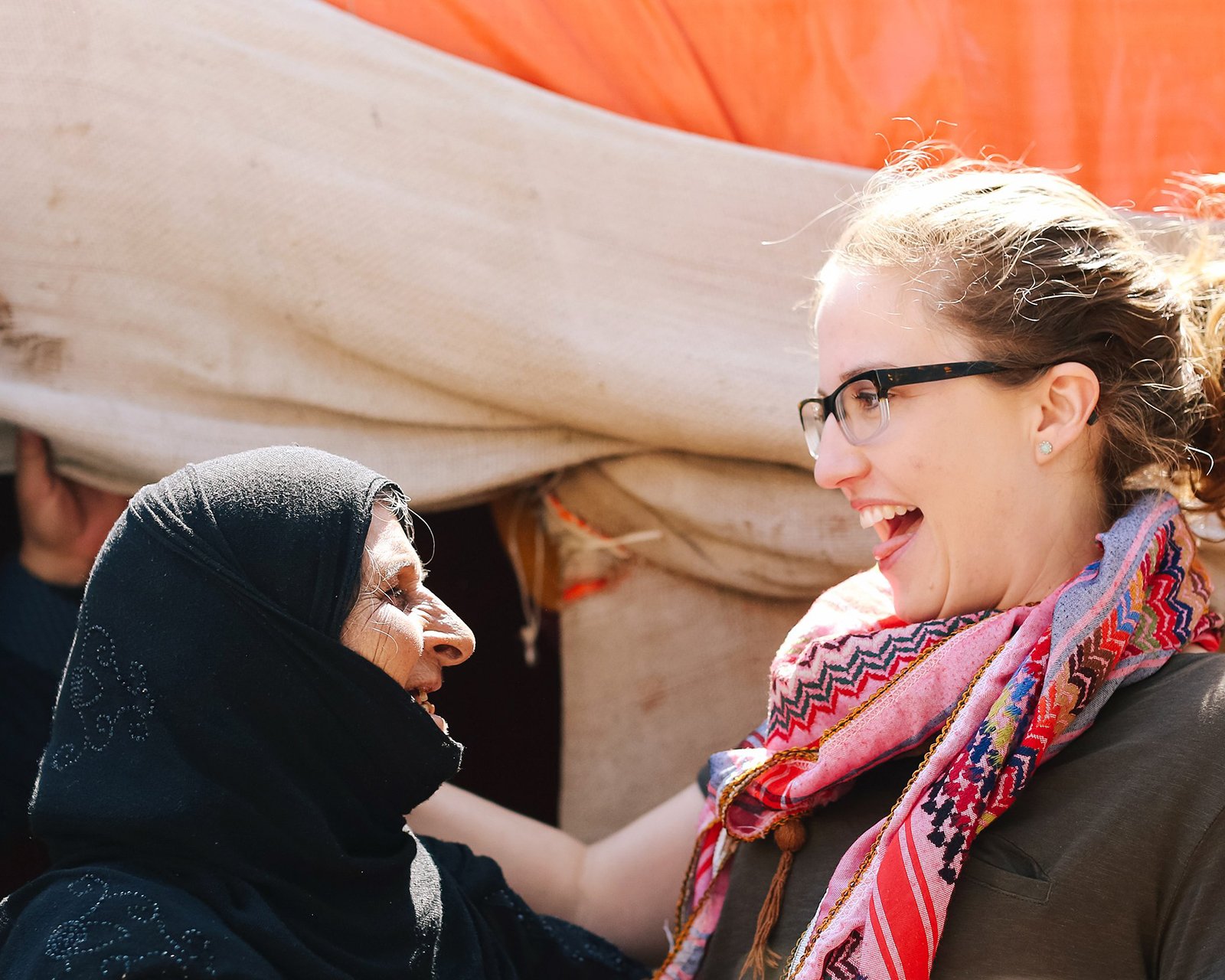  Hayley, who has a passion for the Arabic language, loves connecting with people and finding out exactly what they most need to build a better future. 