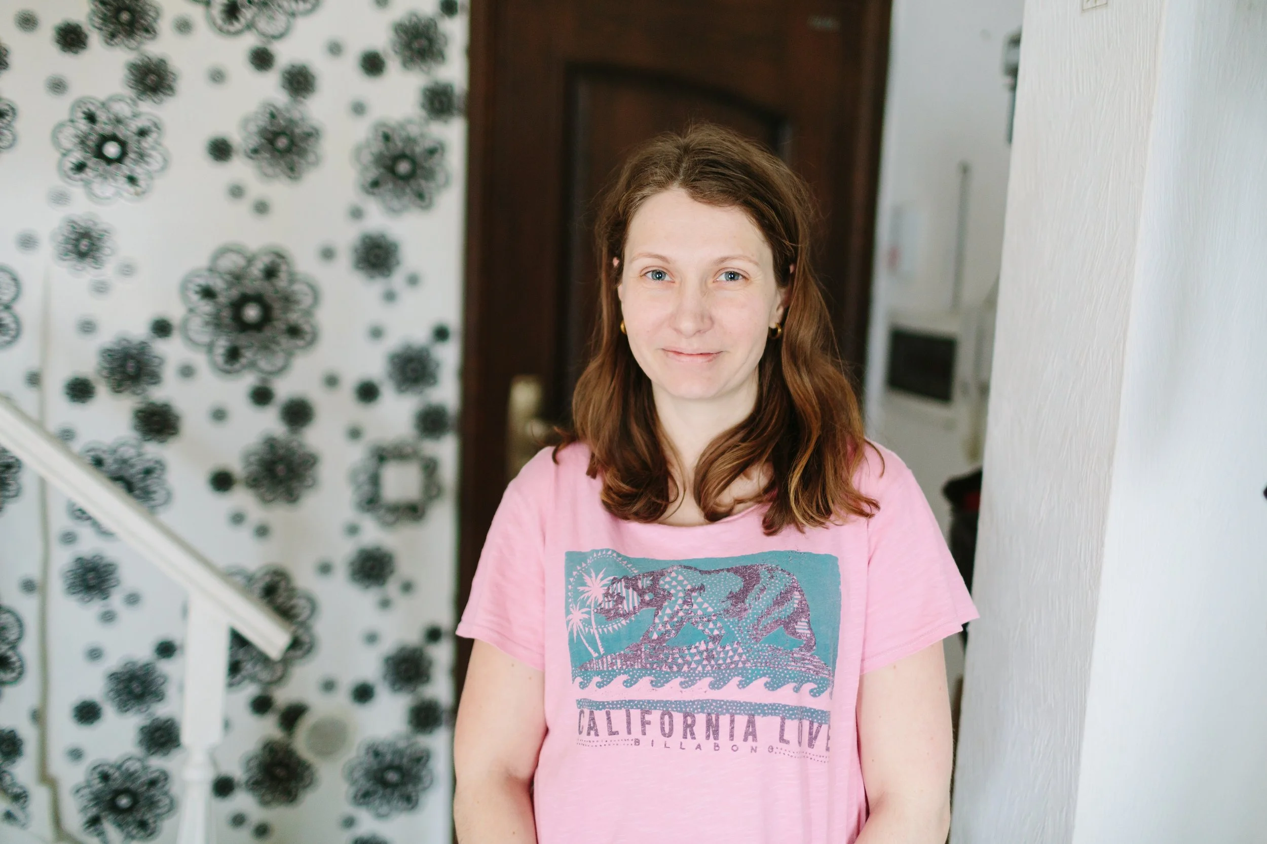   Oxana from Odessa. She was so warm, so generous, so kind, so soft-spoken, so humble. Photo by Shannon Ashton.  