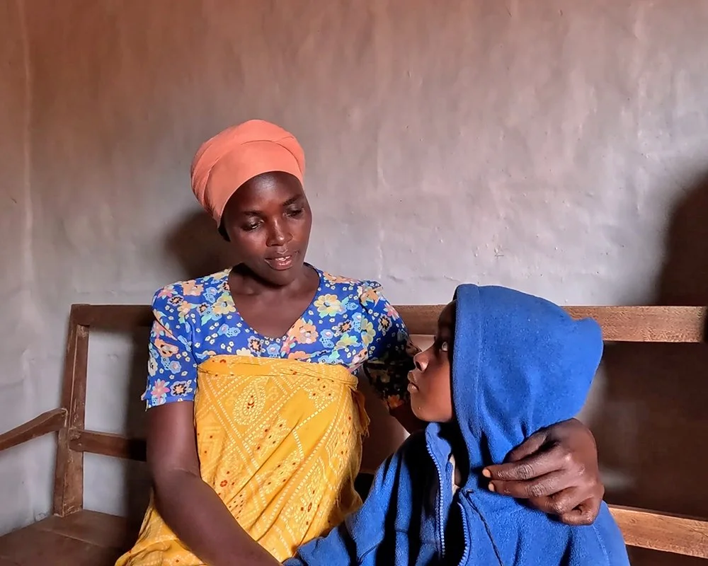  By raising and breeding her new goats, Nyamaneza can feed her kids and send them to school. 