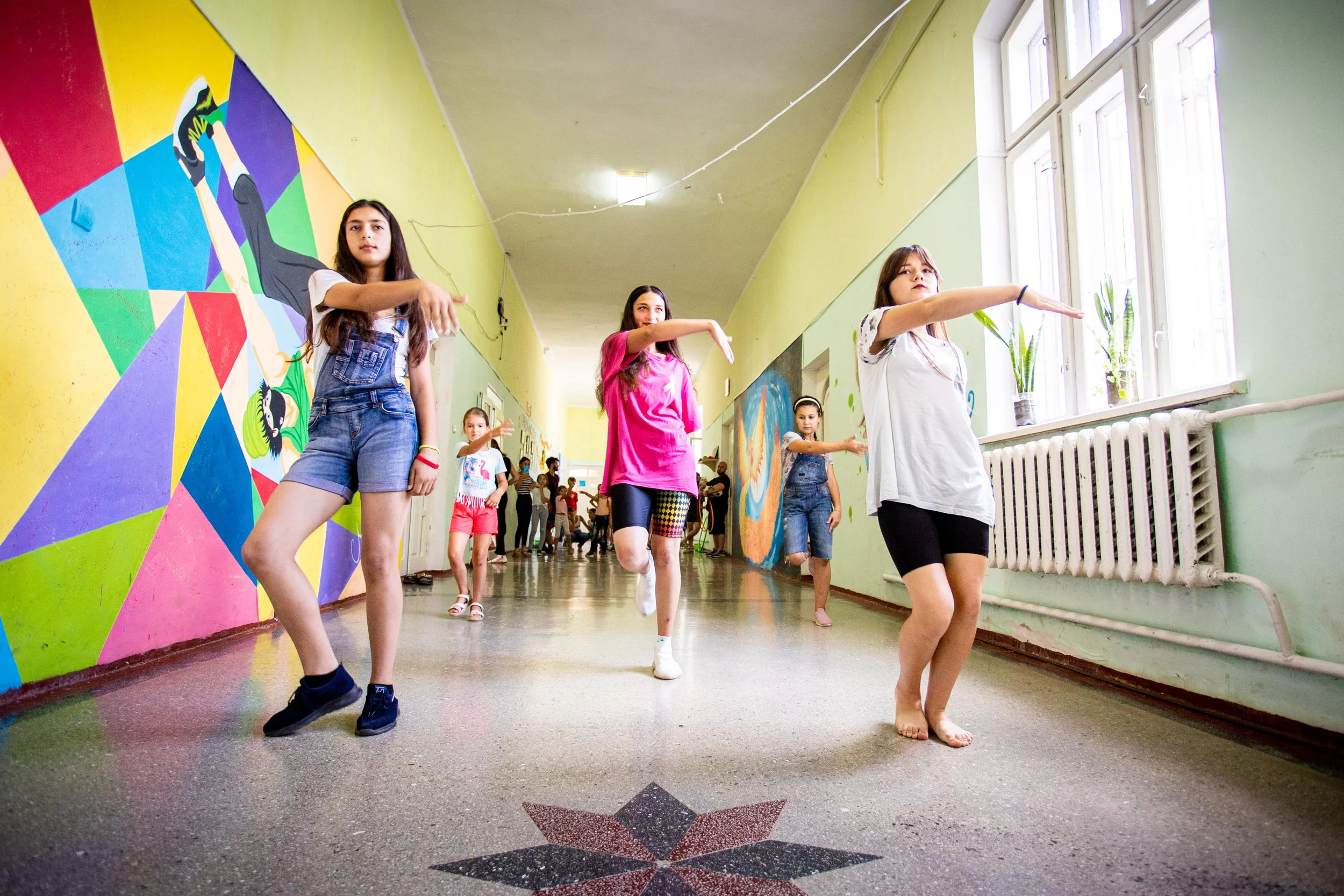  Campers enjoyed showing off their dance moves! 