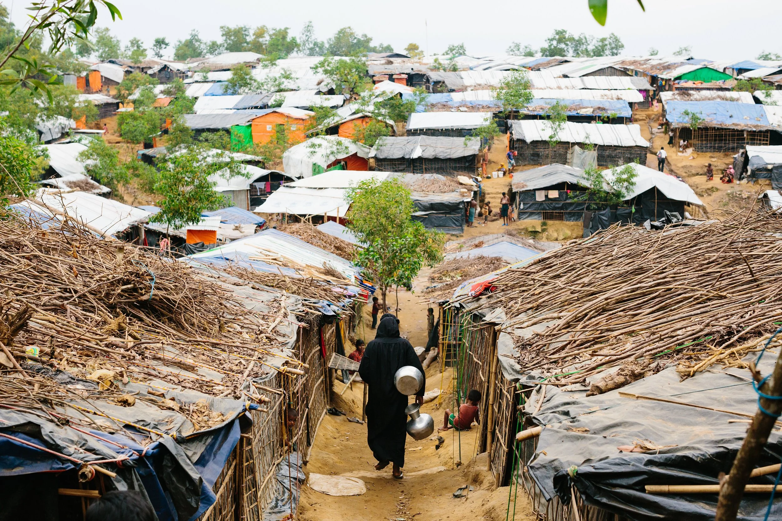  After years of persecution in Burma, or as it is now known, Myanmar, the Rohingya primarily live in the world’s biggest refugee camp in Bangladesh. 