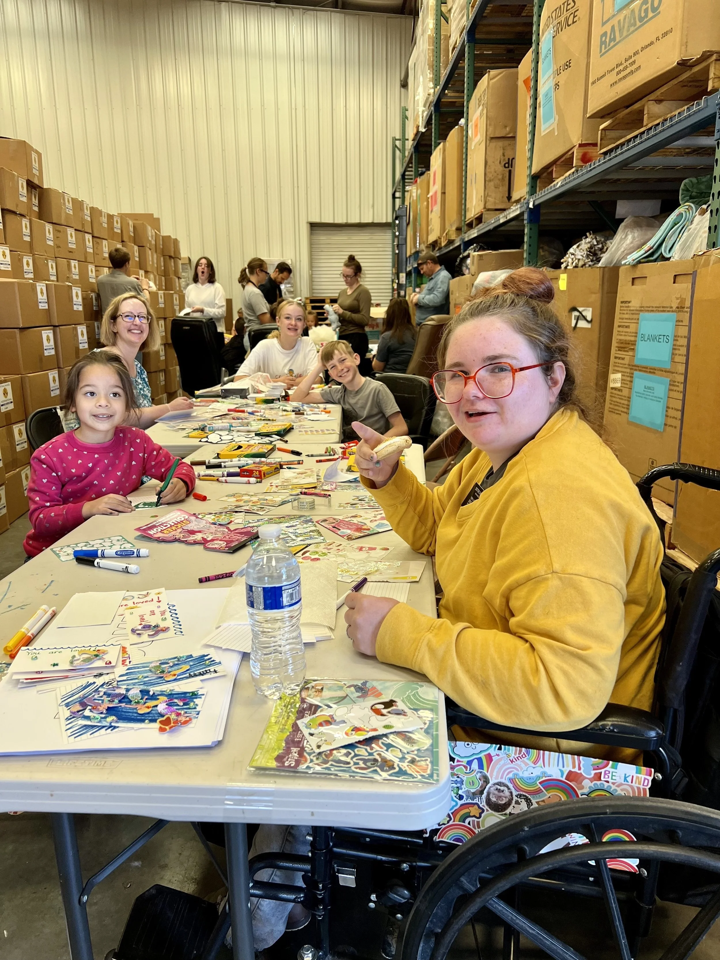  The kids loved making and decorating 