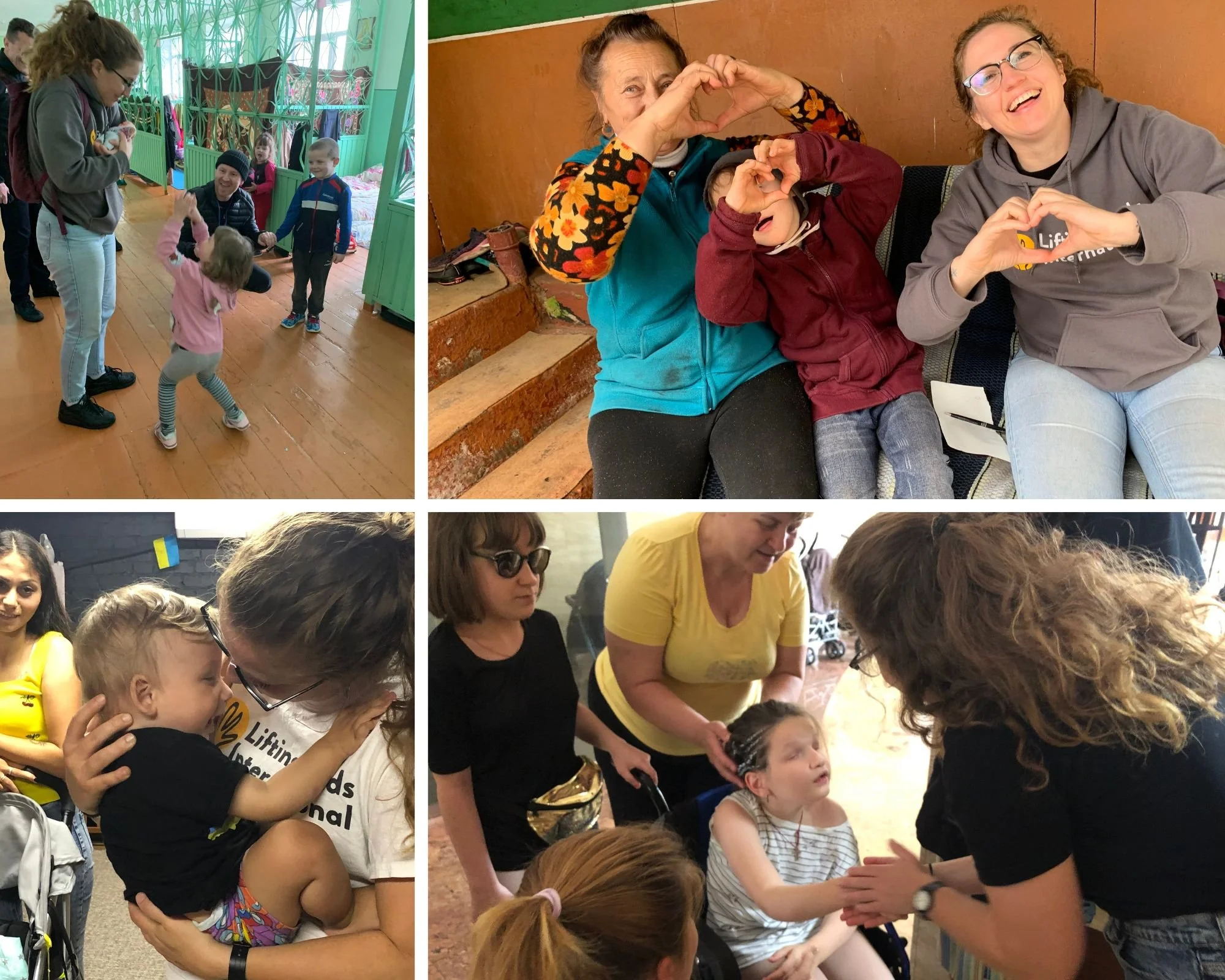  And of course, whenever Hayley is on the ground in Ukraine and Moldova, her playful nature lifts the spirits of all the children she meets! 