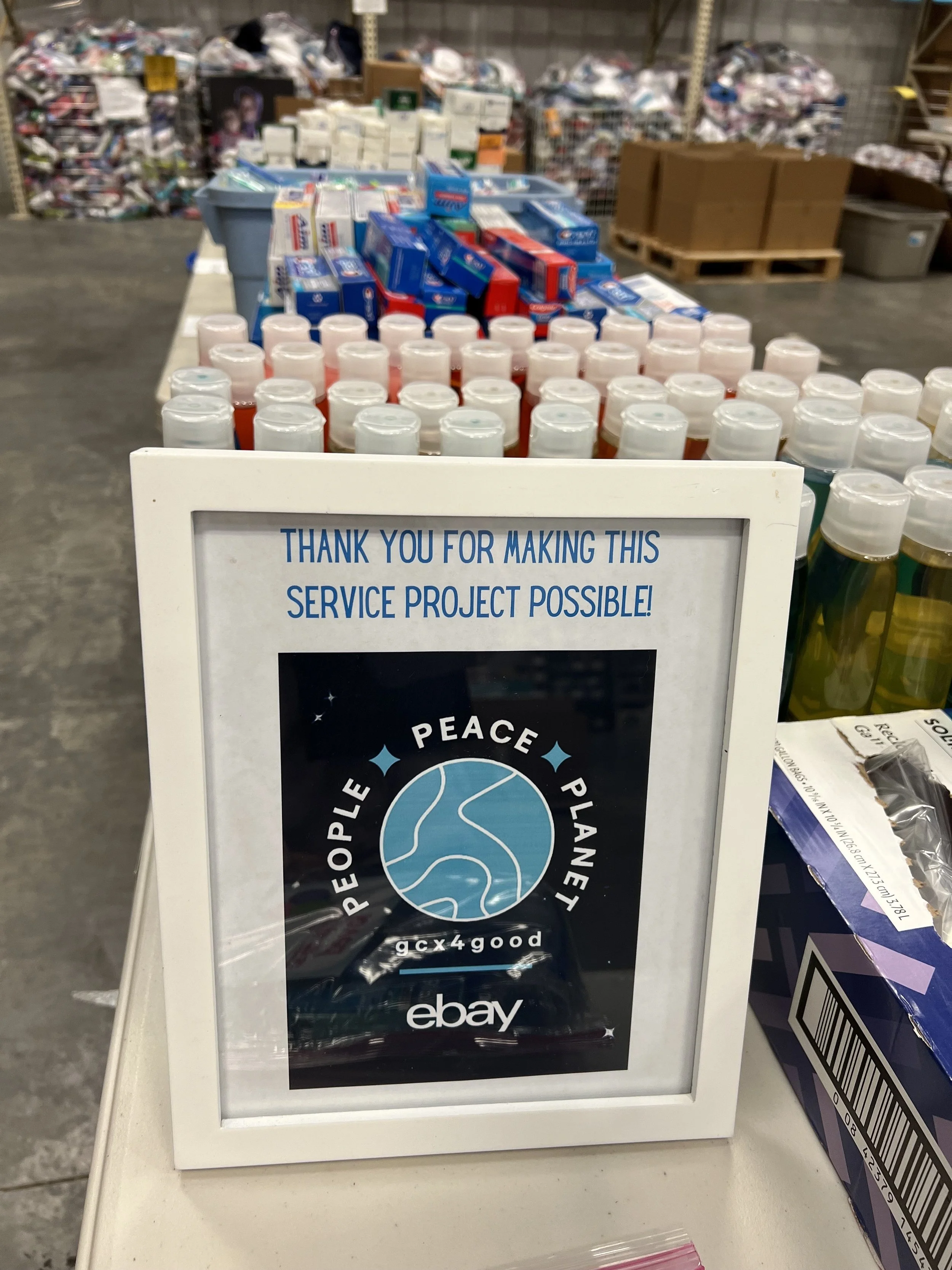  Thank you ebay and gcx4good! We couldn't have done it without you! 