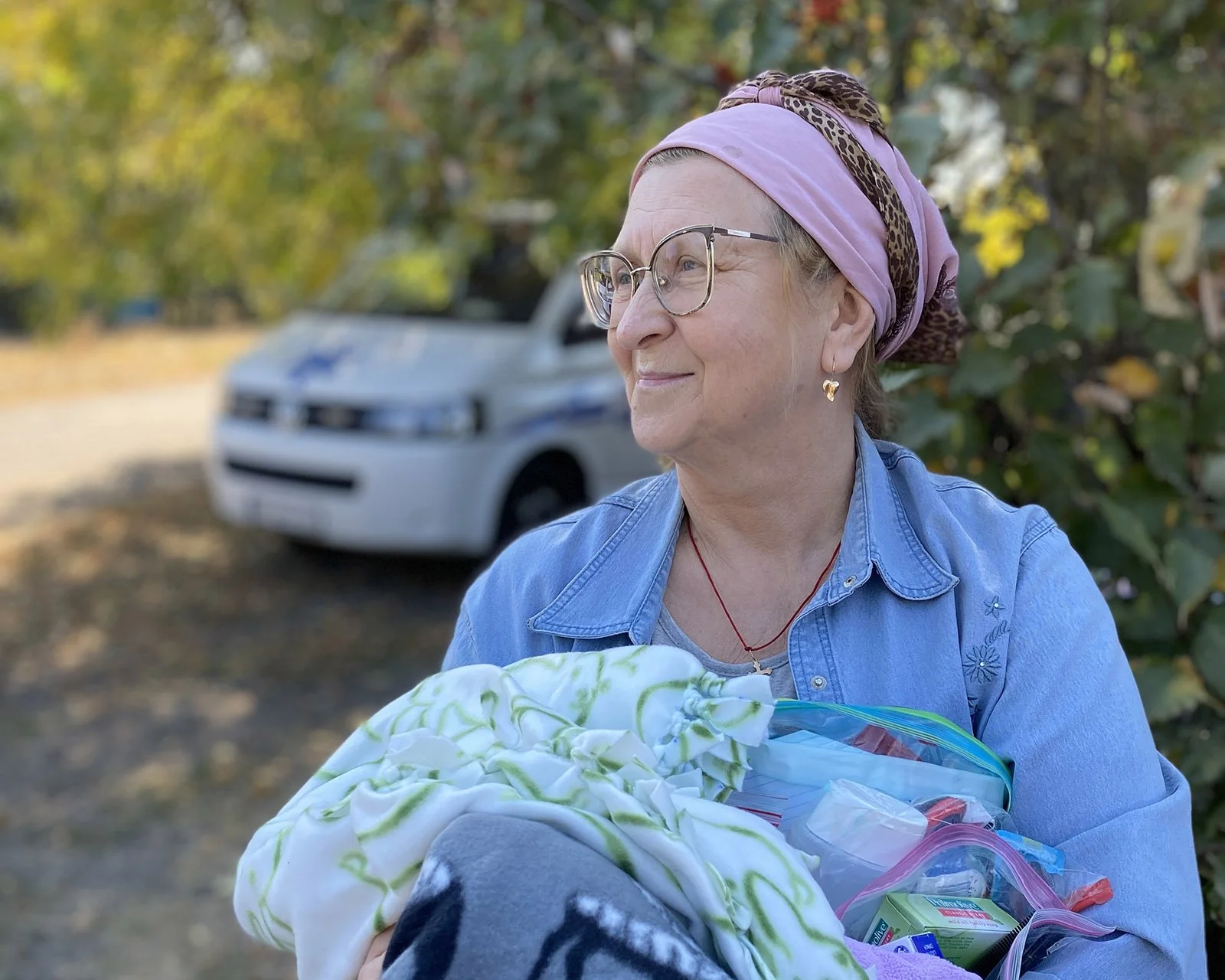 Iryna is from the rural village of Zhelanne, which was invaded by Russian forces in October 2024. 