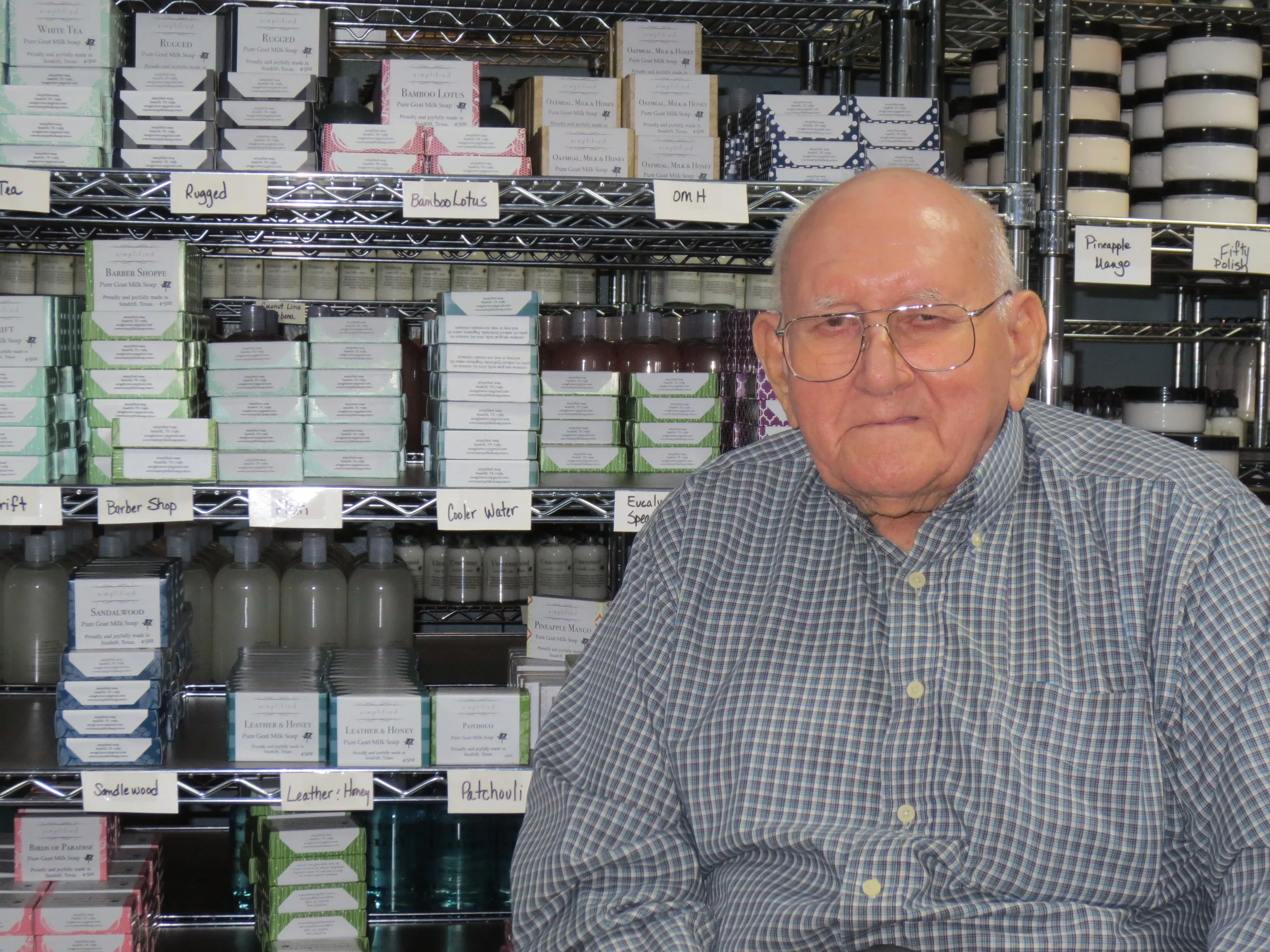 A very special visitor to my workshop - Mr. Masarik. He's an honored veteran, family man and a curious intellectual who had about as many questions as he did anecdotes.