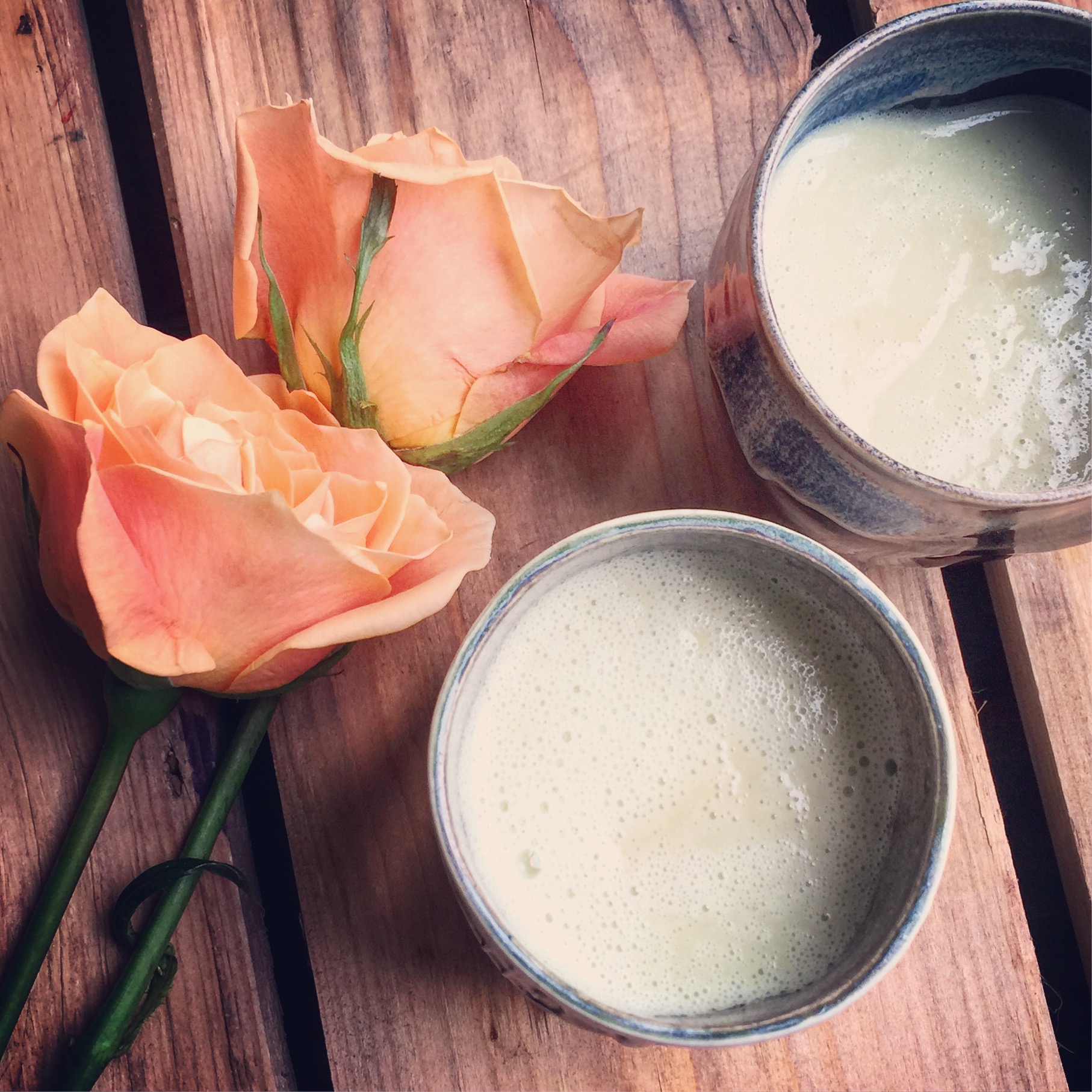 Bone Broth Avocado Latte recipe made with bone broth created by Bone Brewhouse.