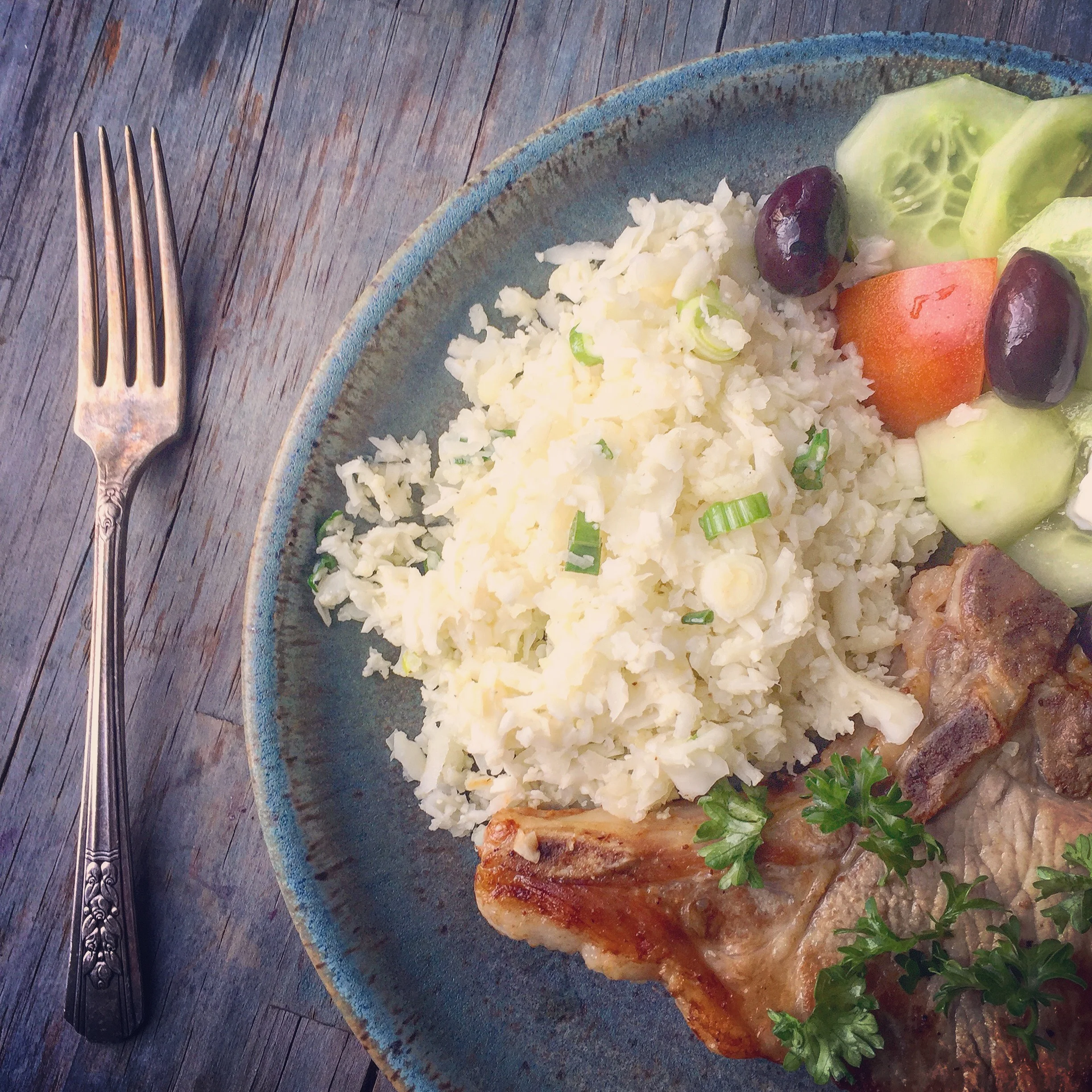 Cauliflower Rice & Bone Broth recipe made with bone broth created by Bone Brewhouse.