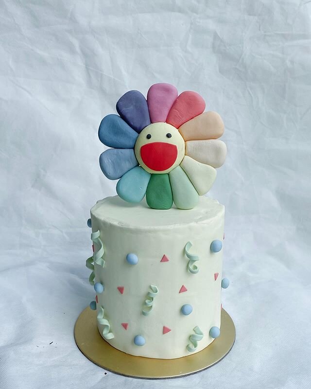 Takashi Murakami Cake!
Did this for my own birthday last year 🙃