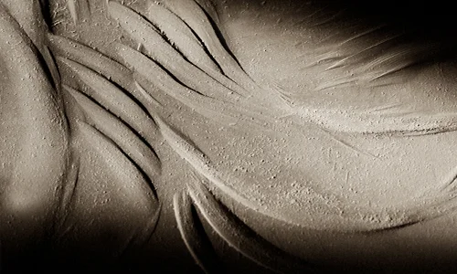 hAND-CARVED CARRERA limestone