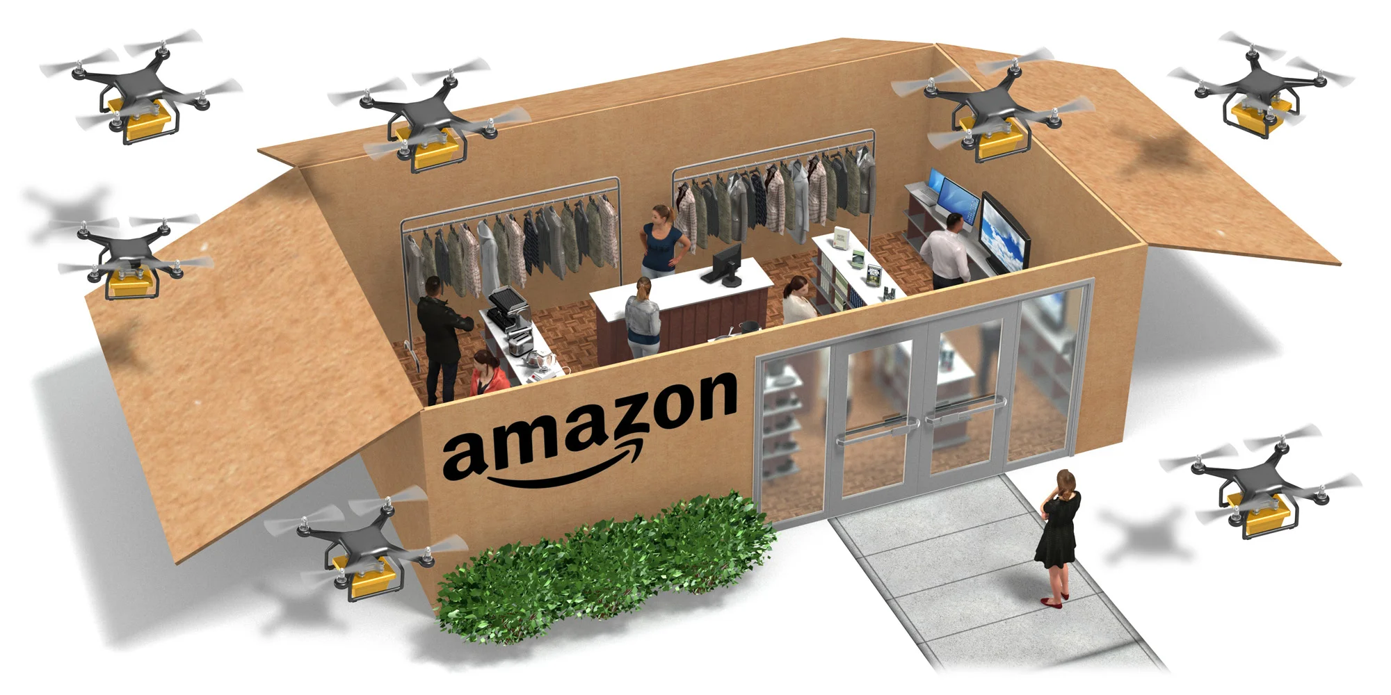Amazon Brick-And-Mortar Store - March 2017