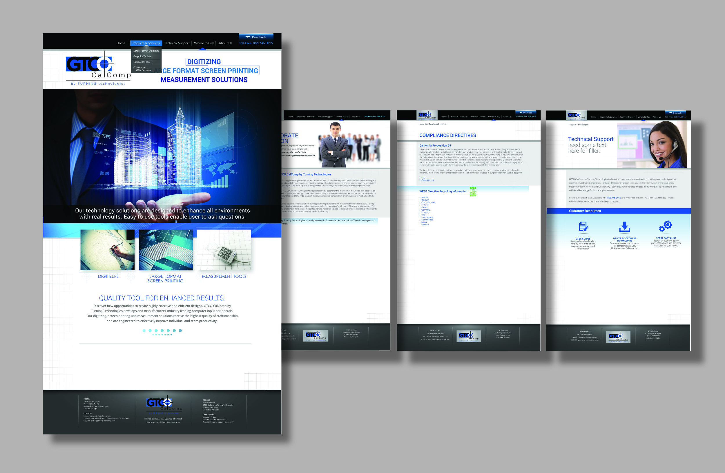 GTCO Cal Comp Website