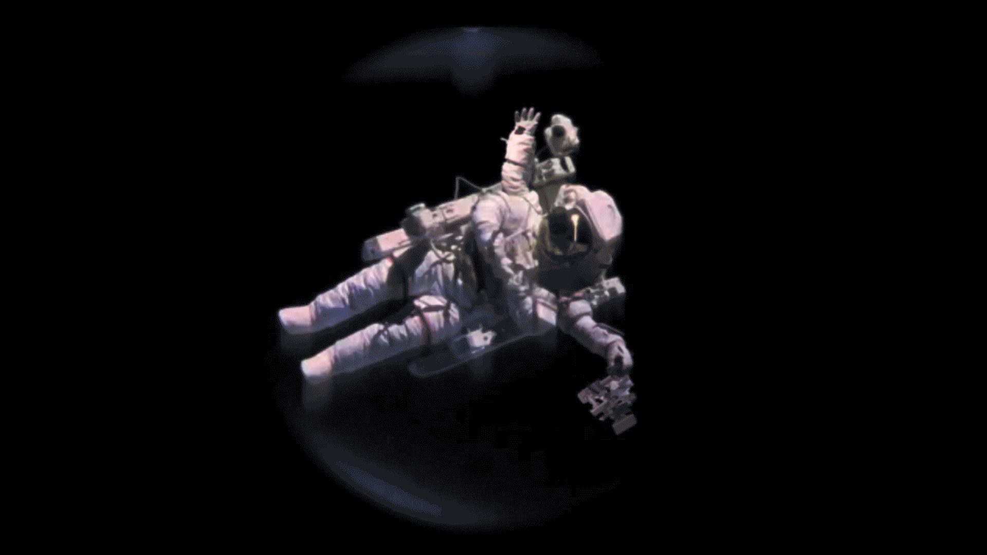 Spaceman as Superhuman (Video projection, 0:11s)