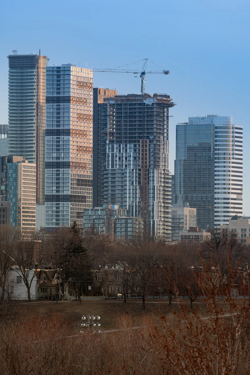 Nice straight buildings with no distortion. © Robert Lowdon