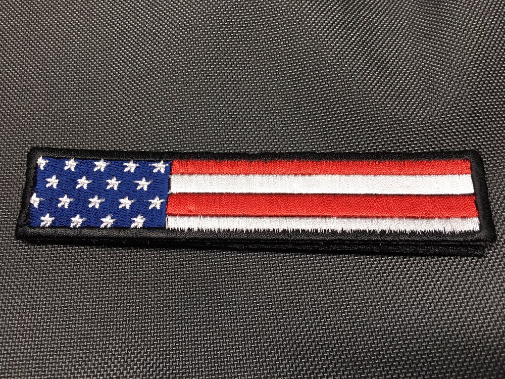 1x5 Red, White and Blue Patch w/Hook VELCRO® — ATLAS