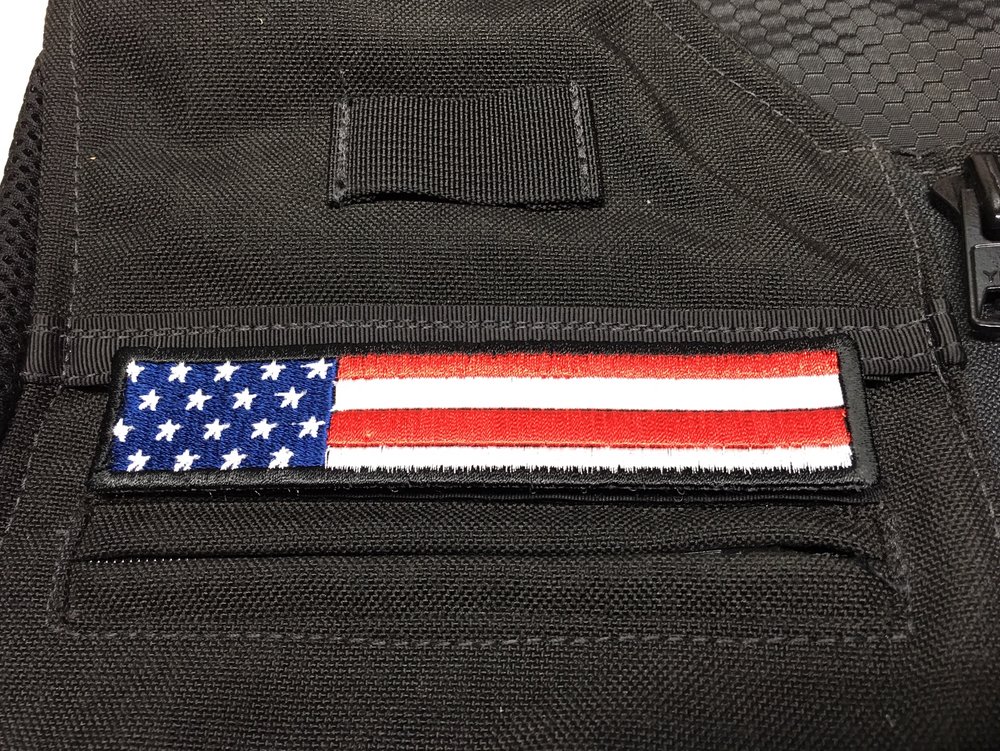 Armor Flag Patch  Velcro