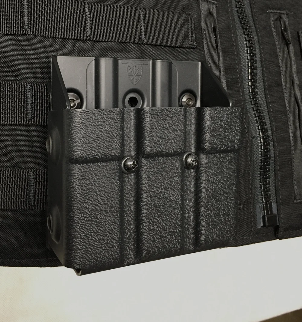 Zero Black Kydex Duty Triple Mag Pouch — ATLAS Consulting