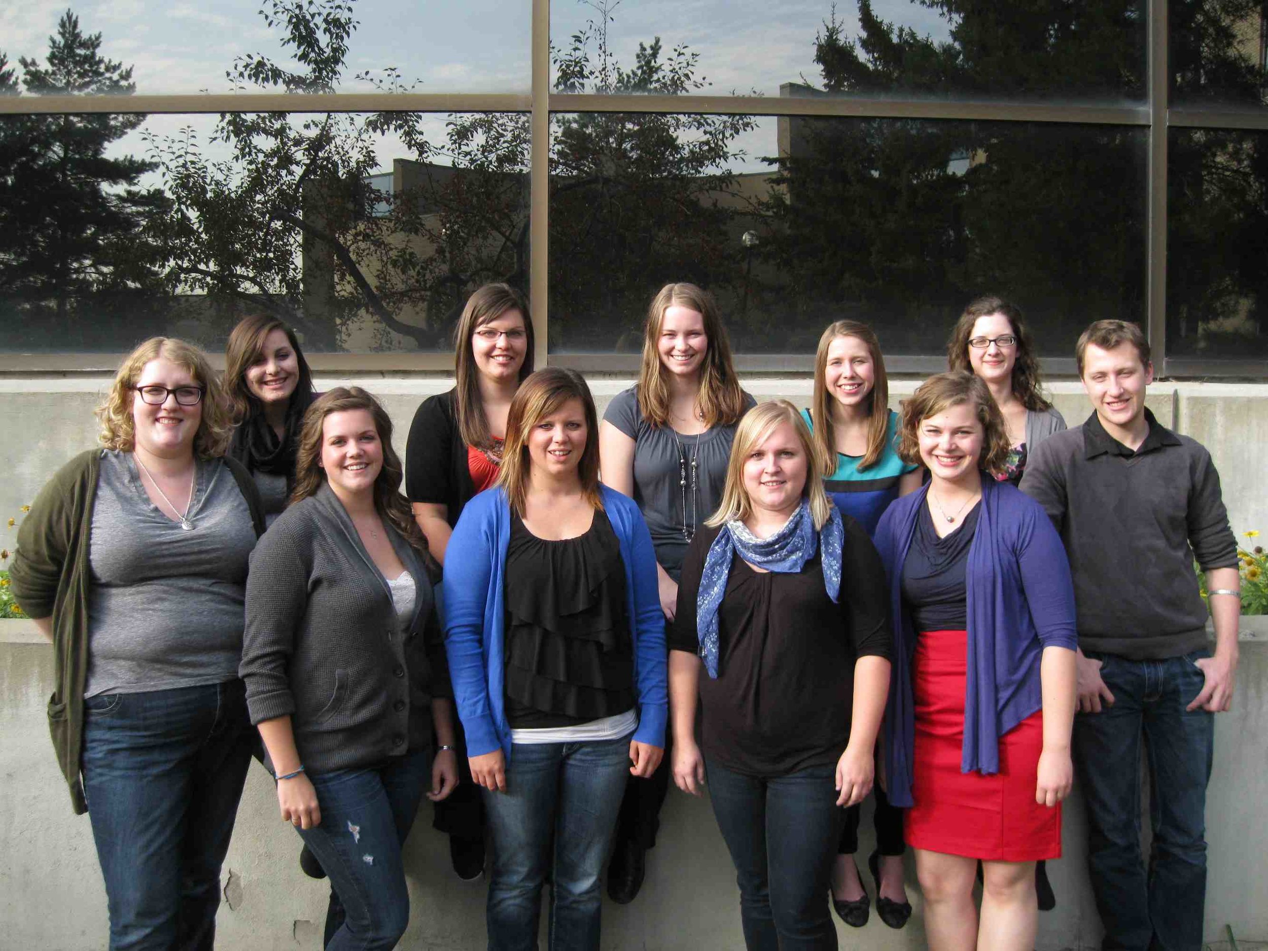 The 2012-2013 BUSMEA council. (BUSMEA/brandonu.ca)